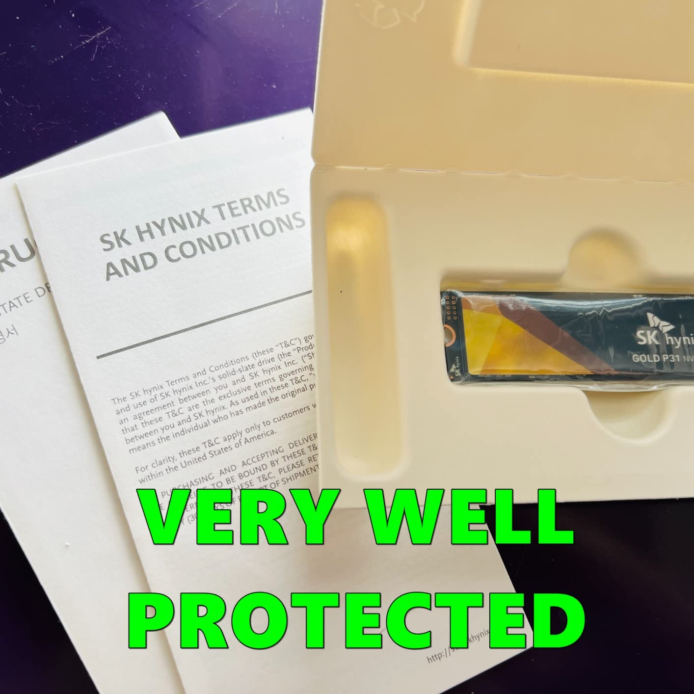 SK hynix Gold P31 500GB PCIe NVMe Gen3 M.2 2280, Up to 3500MB/S, Compact M.2 SSD Form Factor SSD, Internal Solid State Drive with 128-Layer NAND Flash - Customer Photo 1
