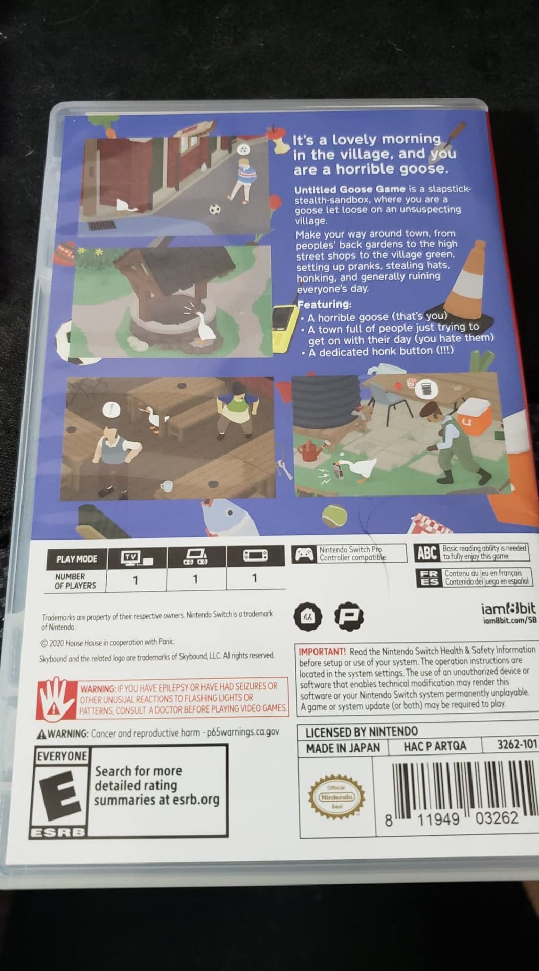 Untitled Goose Game - Nintendo Switch Customer Review Untitled Goose Game - Nintendo Switch - Customer Photo 1