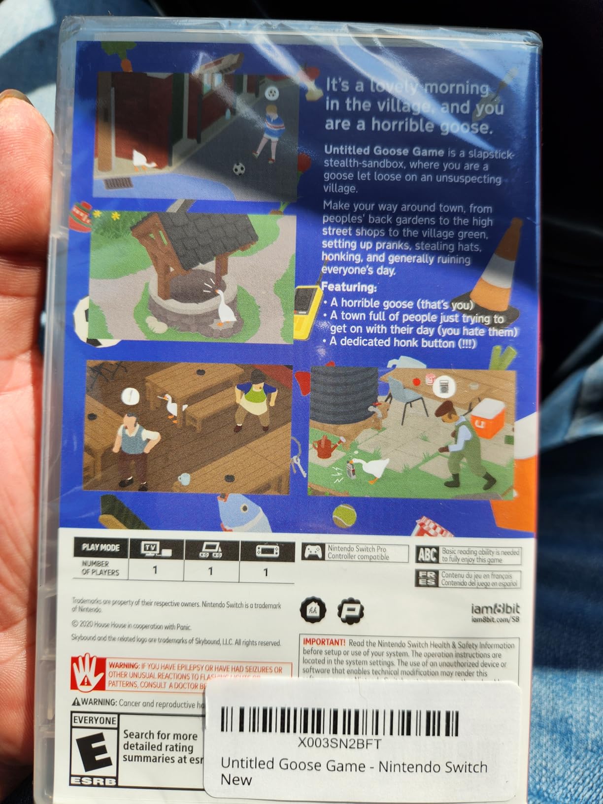 Untitled Goose Game - Nintendo Switch Customer Review Untitled Goose Game - Nintendo Switch - Customer Photo 2