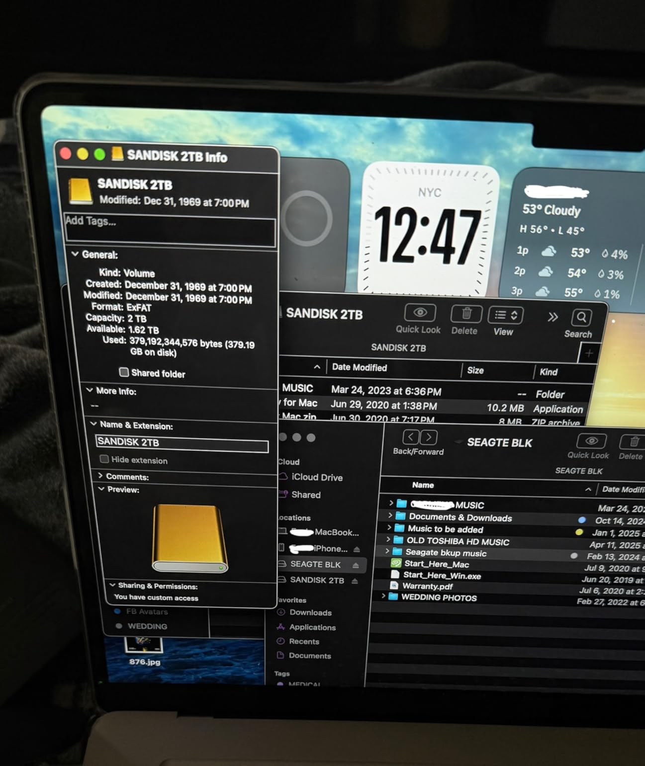 SanDisk 2TB Extreme Portable SSD - Up to 1050MB/s, USB-C, USB 3.2 Gen 2, IP65 Water and Dust Resistance, Updated Firmware - External Solid State Drive - SDSSDE61-2T00-G25 - Customer Photo 5