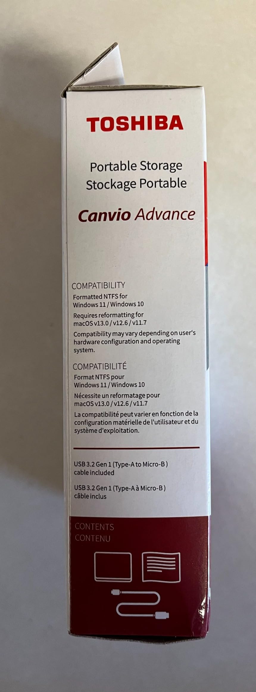 Toshiba Canvio Gaming 2TB Portable External Hard Drive USB 3.0, Black for PlayStation, Xbox, PC & Mac - HDTX120XK3AA - Customer Photo 2