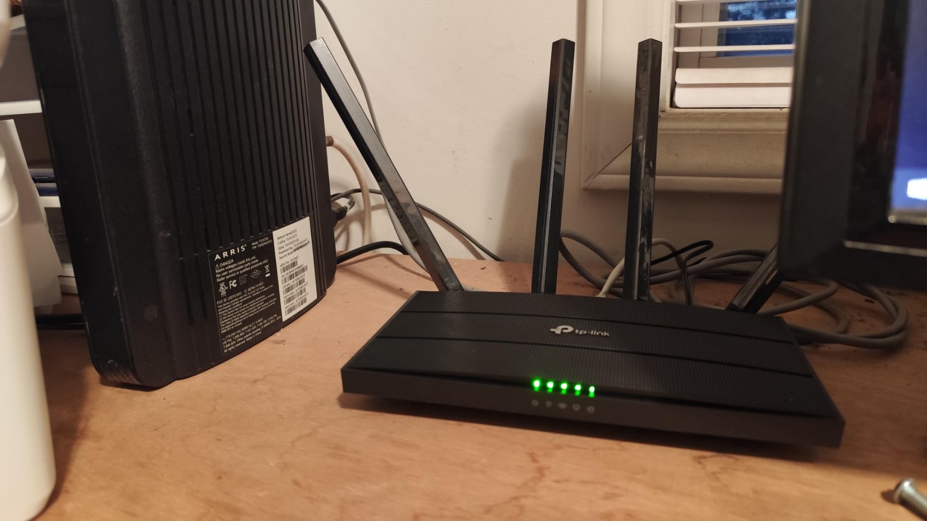 TP-Link AC1200 Gigabit WiFi Router (Archer A6) - Dual Band MU-MIMO Wireless Internet Router, 4 x Antennas, OneMesh and AP Mode, Long Range Coverage - Customer Photo 2