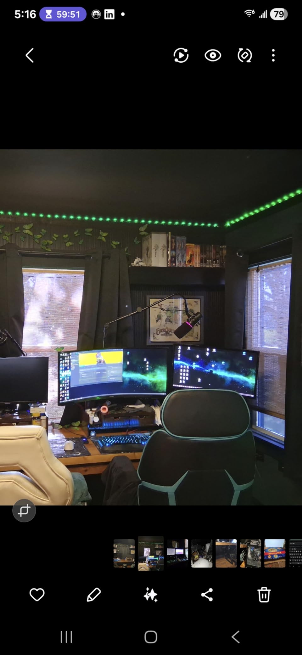Samsung 34' Odyssey G5 Ultra-Wide Gaming Monitor with 1000R Curved Screen | 165Hz, 1ms, FreeSync Premium, Large Display, Eye Comfort, Multiple Ports, WQHD (LC34G55TWWNXZA) customer photo 1