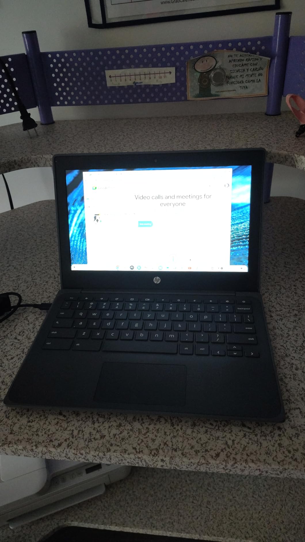 HP Chromebook 11A G8 Education Edition AMD A4-9120C 4GB DDR4-1866 SDRAM, 32GB eMMC 11.6-inch WLED HD Webcam Chrome OS (Renewed) - Customer Photo 2