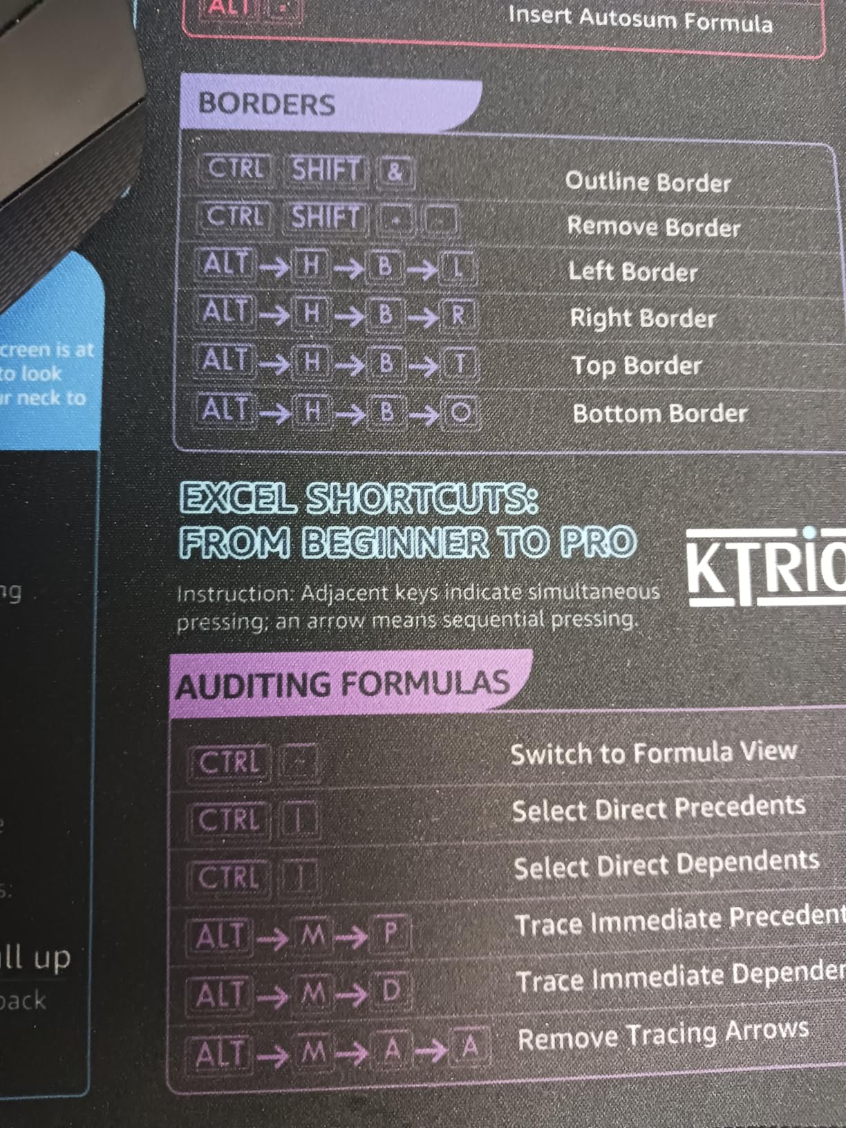 KTRIO RGB Large Gaming Mouse Pad with Stitched Edges, Superior Micro-Weave Cloth, Non-Slip Base, Water Resist Coating, 31.5 x 11.8 in, RGB Black - Customer Photo 5