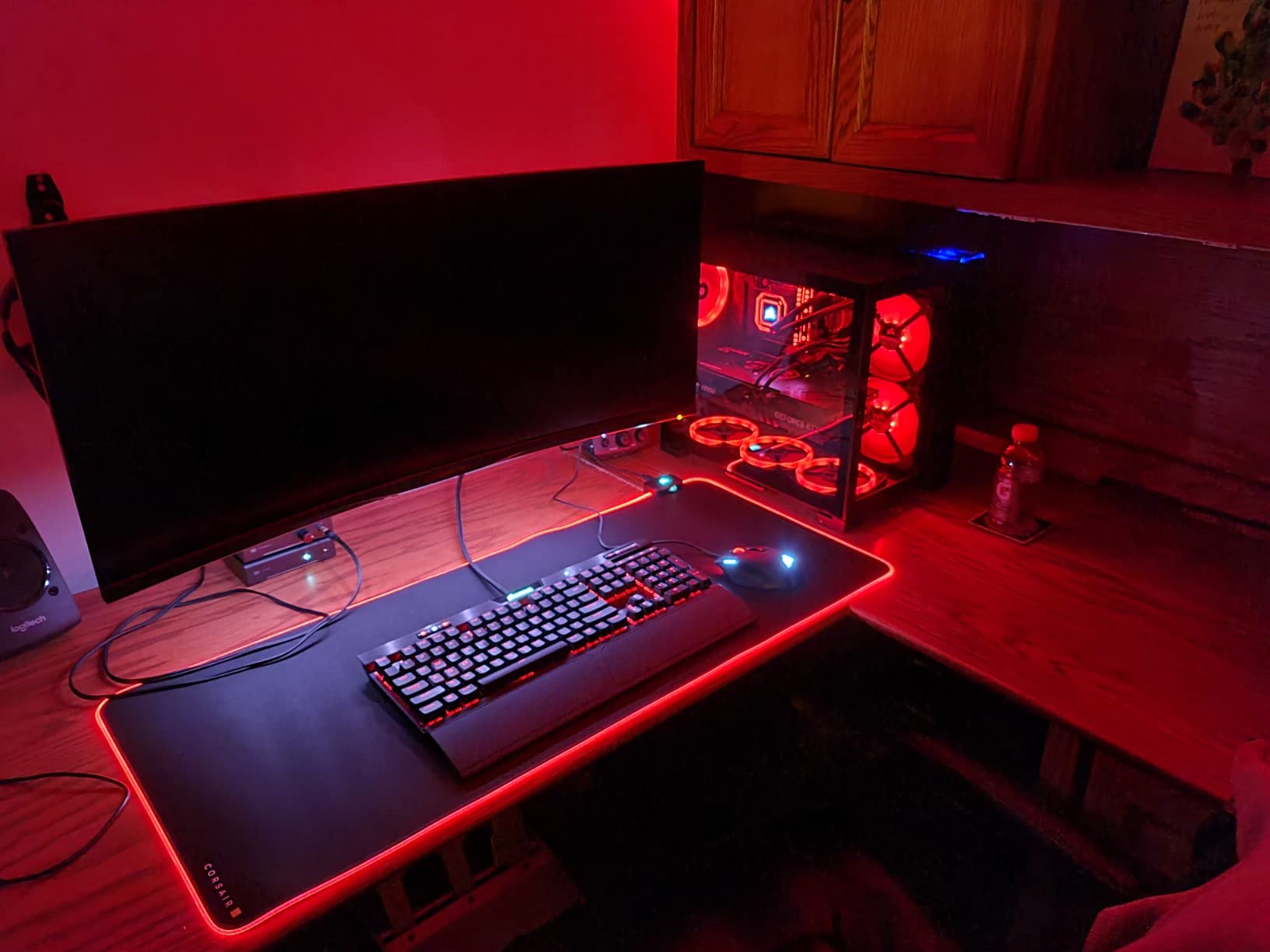Corsair MM700 RGB Extended Cloth Gaming Mouse Pad - 36.6