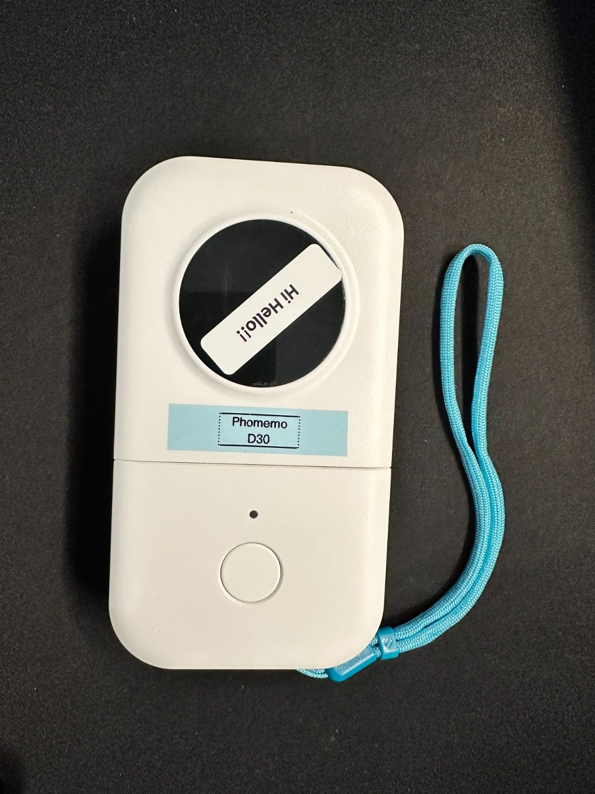 Phomemo Label Printer- D30 Label Maker Machine with 3 Roll Adhesive Label Thermal Paper, Back to School Supplies for Kids,Teacher, Sticker Printer,for Office Home Organization (USB Rechargeable)-White - Customer Photo 2