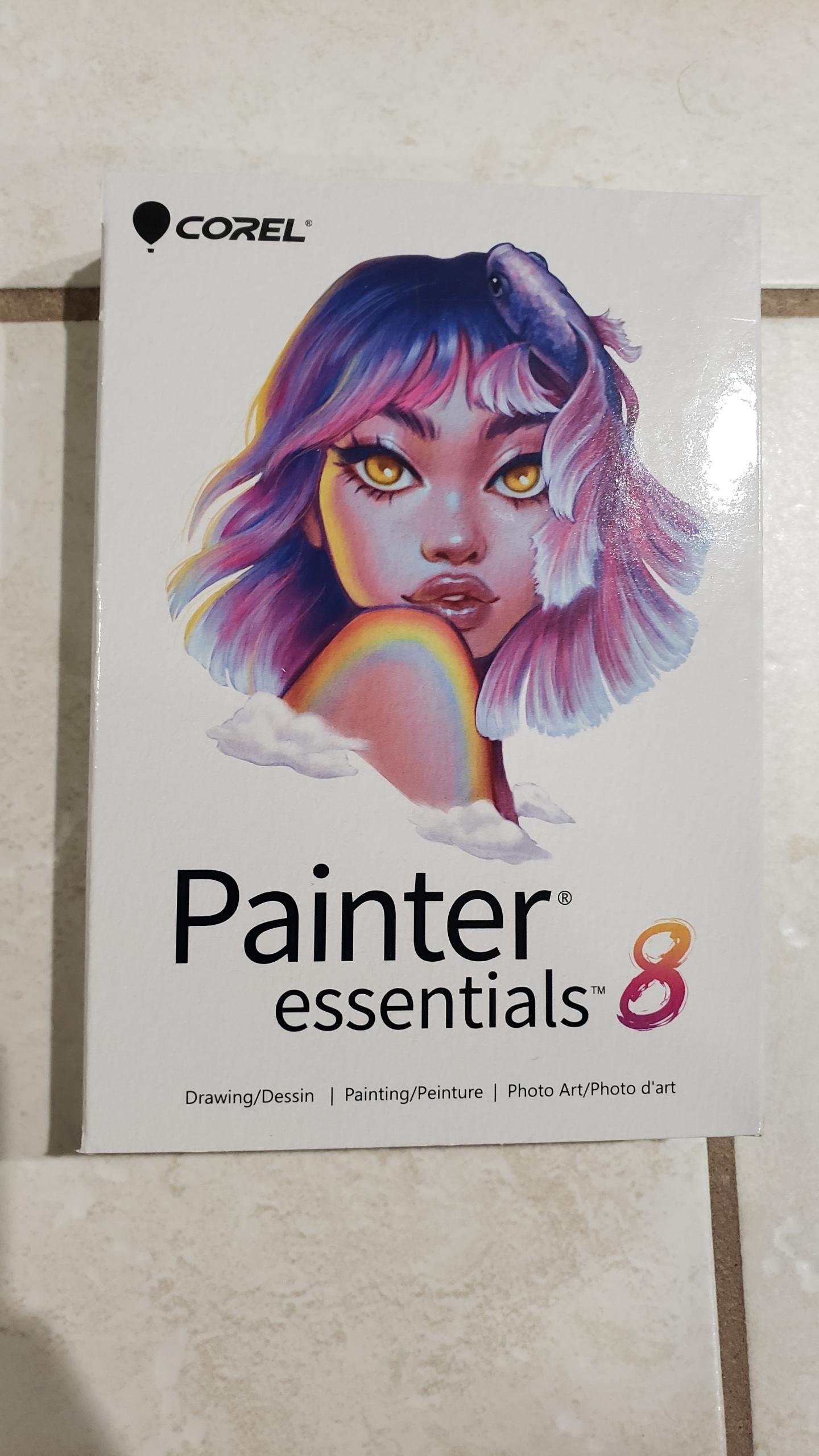 Corel Painter Essentials 8 | Beginner Digital Painting Software | Drawing & Photo Art [PC Key Card] - Customer Photo 1