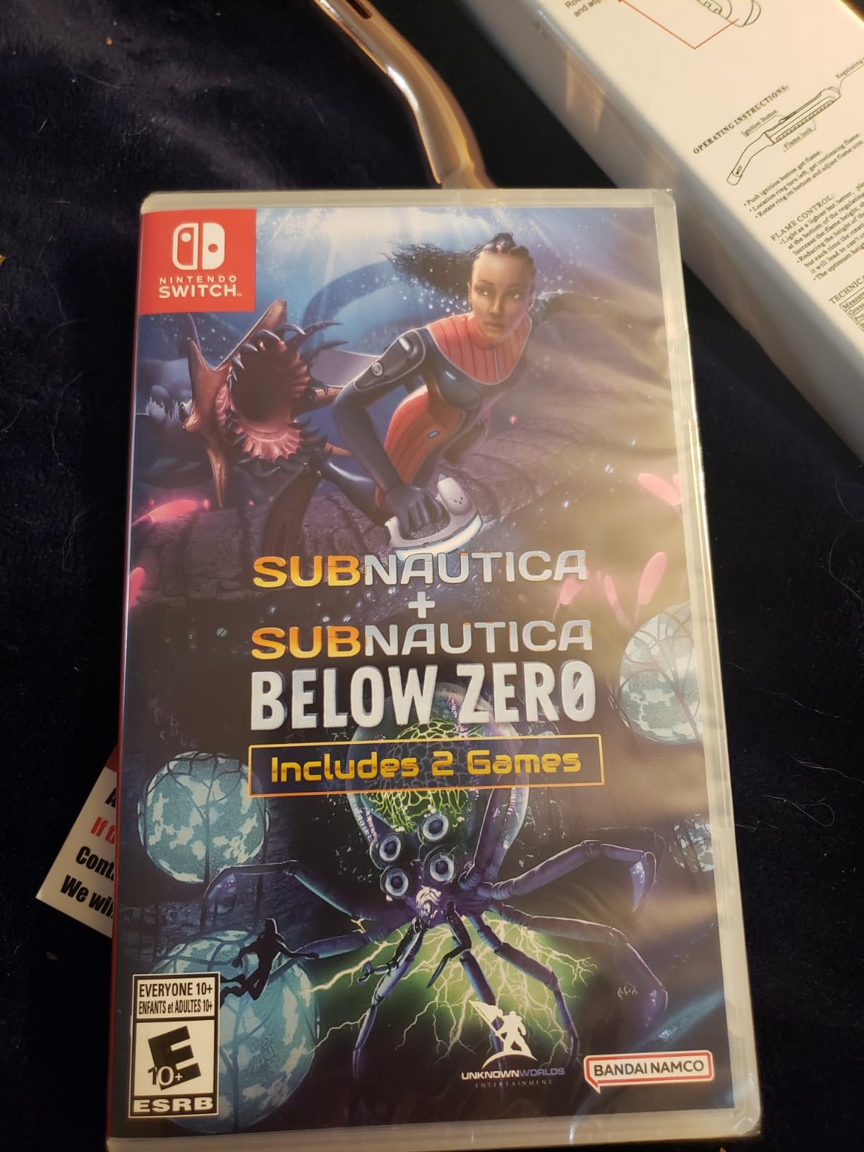 Subnautica + Subnautica Below Zero Double Pack (Nintendo Switch) Customer Review Subnautica + Subnautica Below Zero Double Pack (Nintendo Switch) - Customer Photo 1