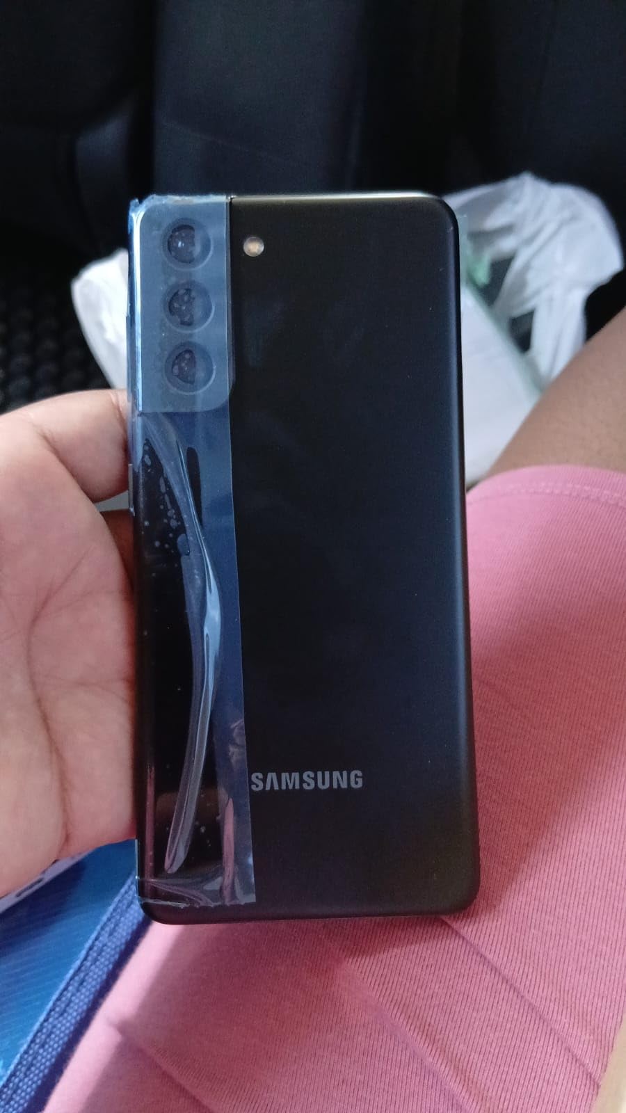 Samsung Galaxy S21 5G, US Version, 128GB, Phantom Gray - Unlocked (Renewed) - Customer Photo 2