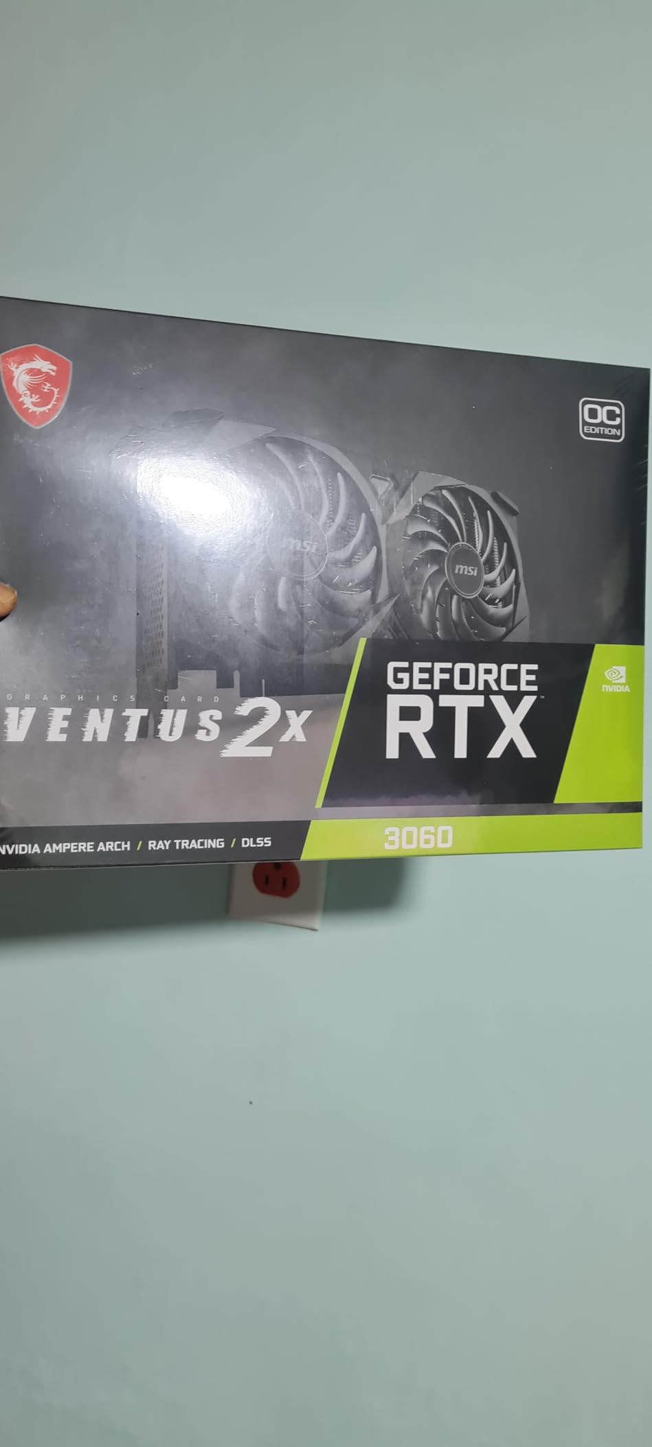 MSI Gaming GeForce RTX 3060 12GB 15 Gbps GDRR6 192-Bit HDMI/DP PCIe 4 Torx Twin Fan Ampere OC Graphics Card - Customer Photo 3