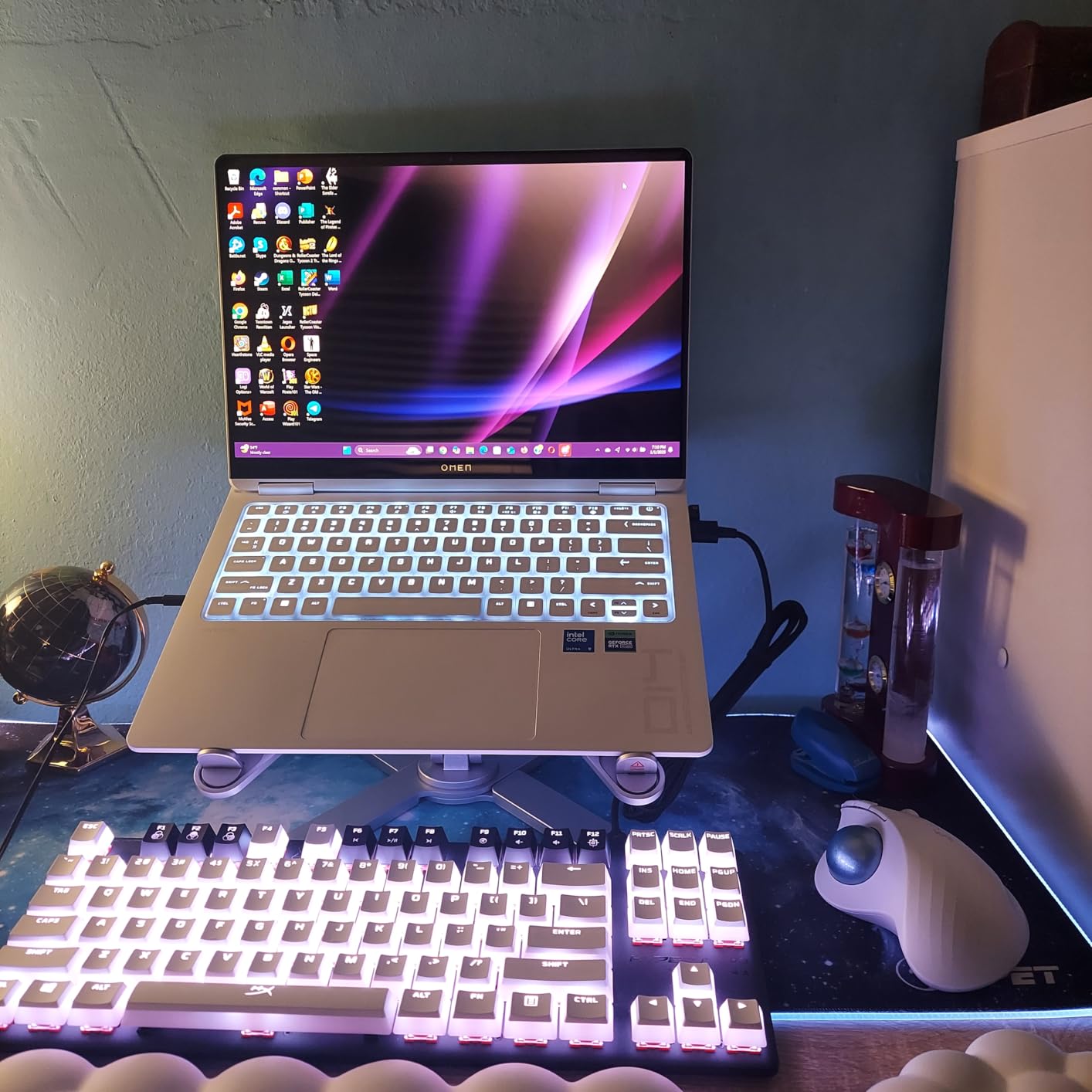 HyperX Alloy Origins 60 - Mechanical Gaming Keyboard, Ultra Compact 60% Form Factor, Double Shot PBT Keycaps, RGB LED Backlit, NGENUITY Software Compatible - Linear HyperX Red Switch,Black - Customer Photo 3