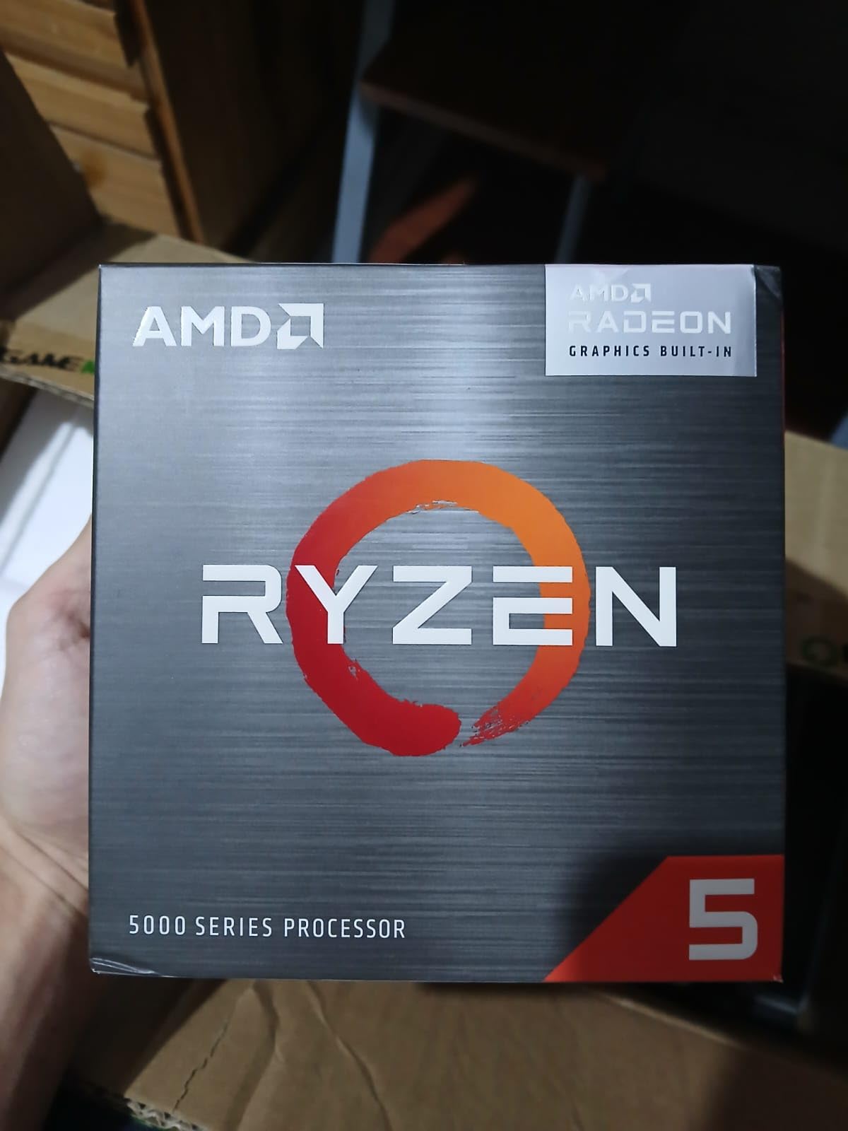 AMD Ryzen™ 5 5600G 6-Core 12-Thread Desktop Processor with Radeon™ Graphics - Customer Photo 2