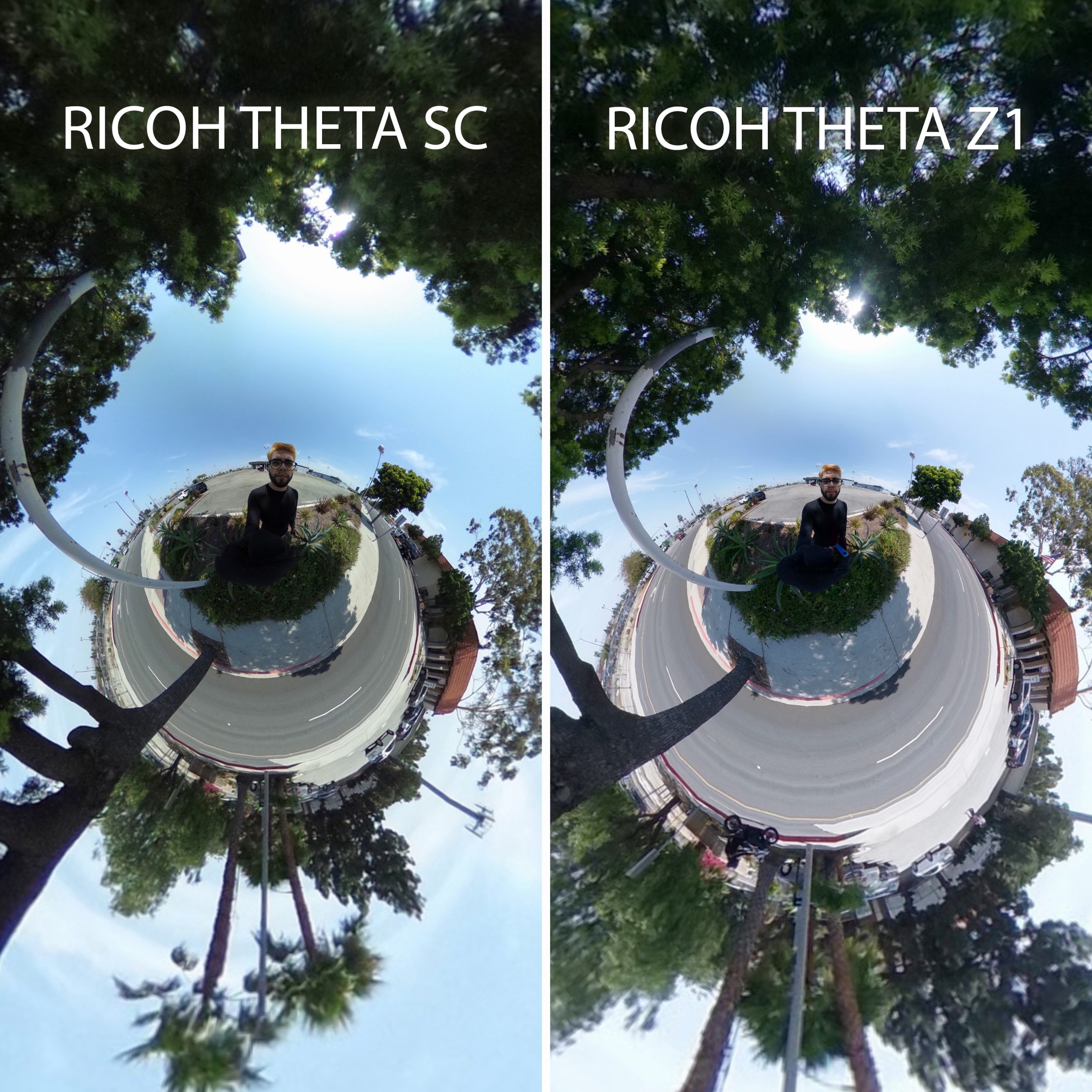 RICOH THETA Z1 51GB Black 360° camera, two 1.0-inch back-illuminated CMOS sensors, increased 51GB internal memory, 23MP images, 4K video with image stabilization, HDR, High-speed wireless transfer - Customer Photo 4