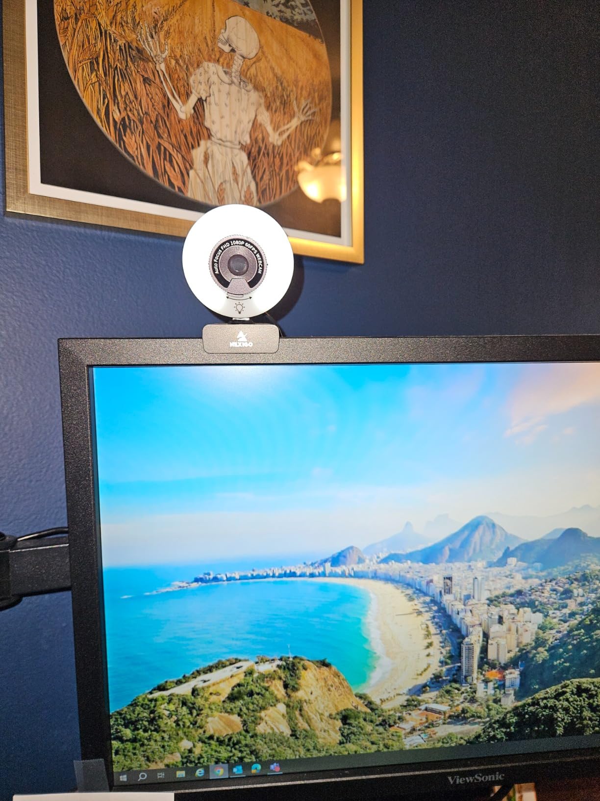NexiGo Zoom Certified, N950P 4K Zoomable Webcam with Remote Control, Sony_Starvis Sensor, 5X Digital Zoom, Pro Web Camera with Dual Stereo Mics, for Zoom Skype Teams Twitch - Customer Photo 3