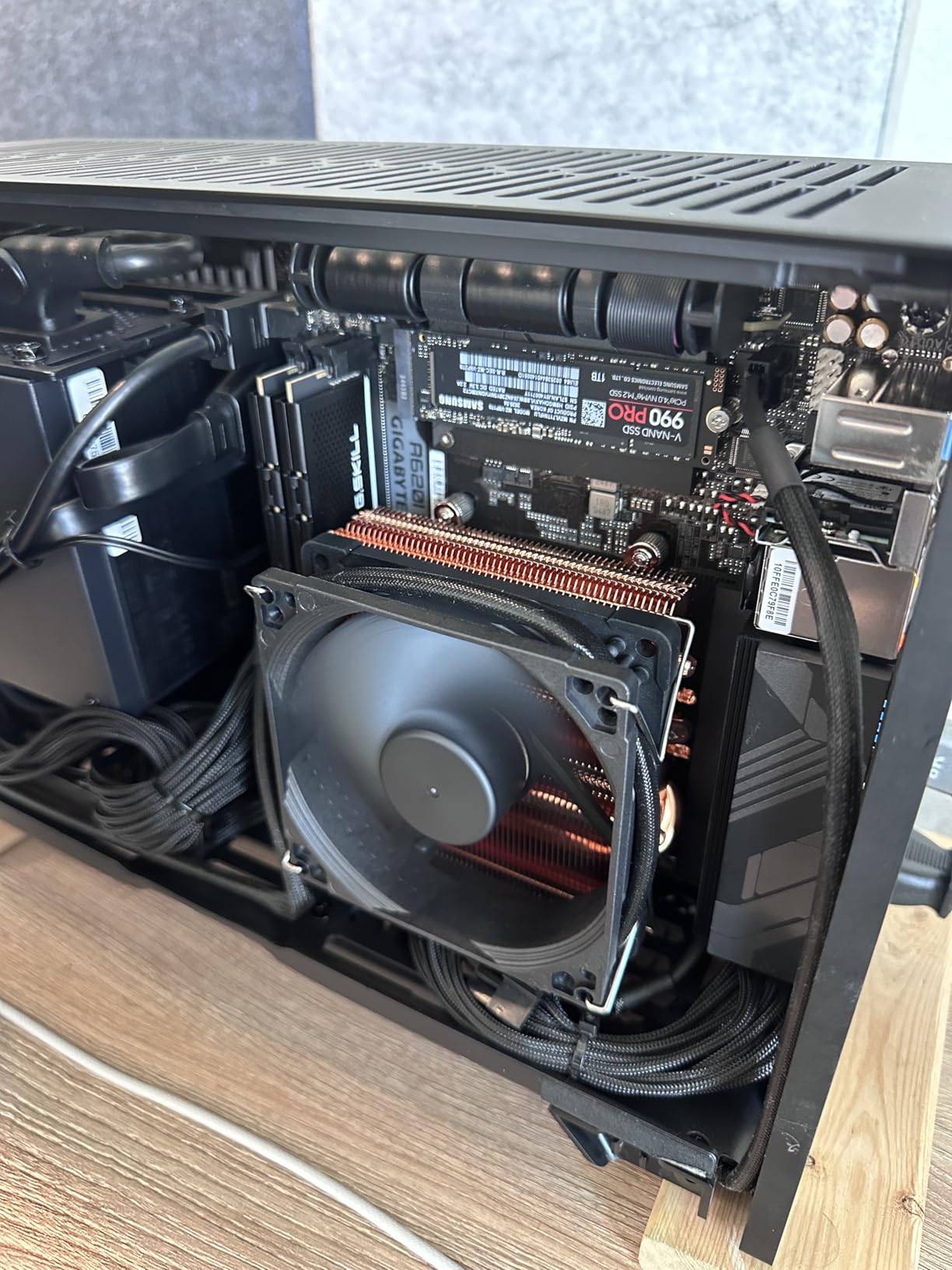 Thermalright AXP90 X47 Black Low Profile CPU Cooler, with 92mm TL-9015B Slim PWM Fan, ITX CPU Cooler, AGHP Technology, 47mm Height,for AMD AM4 AM5/Intel 1150/1151/1155/1851/1200/1700(AXP90 X47 Black) customer photo 1