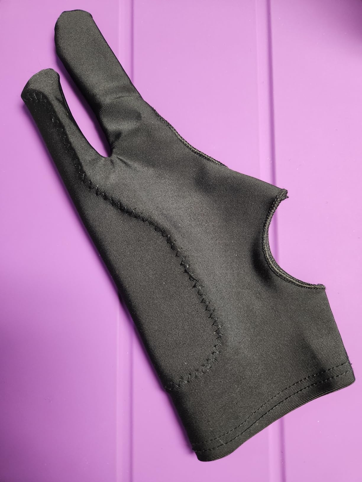 Drawing Glove, Digital Art Glove for Graphic Tablet, Artist Gloves with Two Fingers for iPad - Customer Photo 1