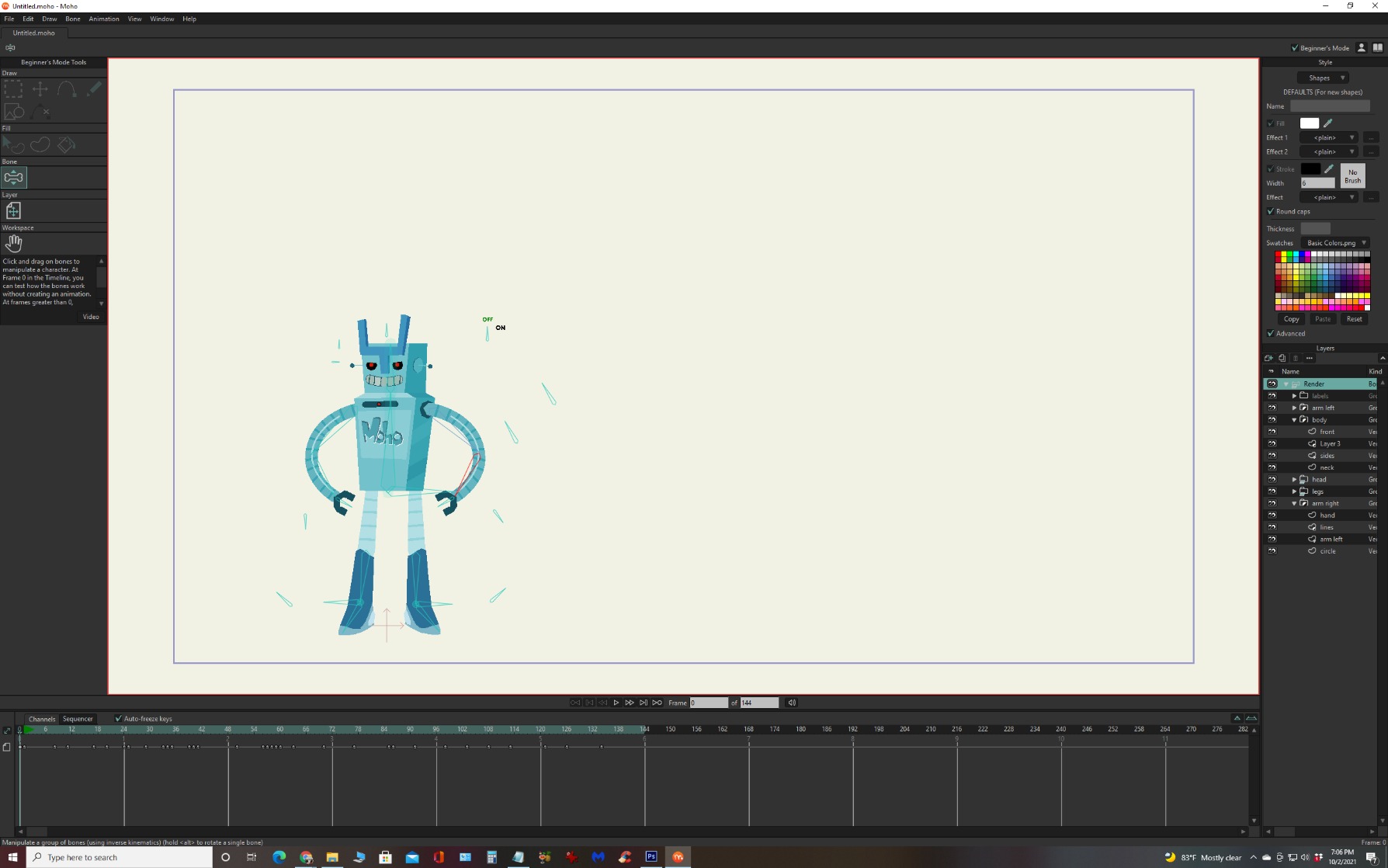 Moho Debut 13.5 | Create your own cartoons and animations in minutes | Software for PC and Mac OS customer photo 1