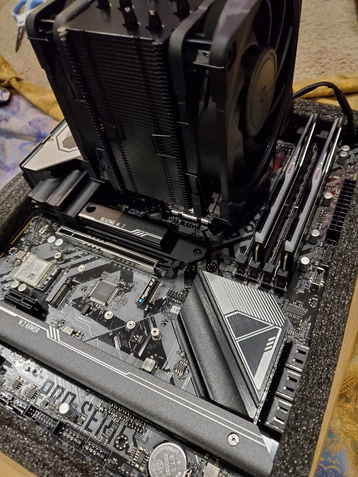 Noctua NH-U12A chromax.Black, 120mm Single-Tower CPU Cooler (Black) - Customer Photo 2