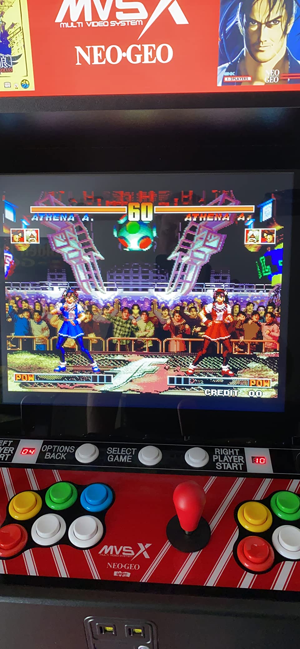 NEOGEO MVSX Arcade and Base with 50 Pre-Loaded SNK Retro Games, 17