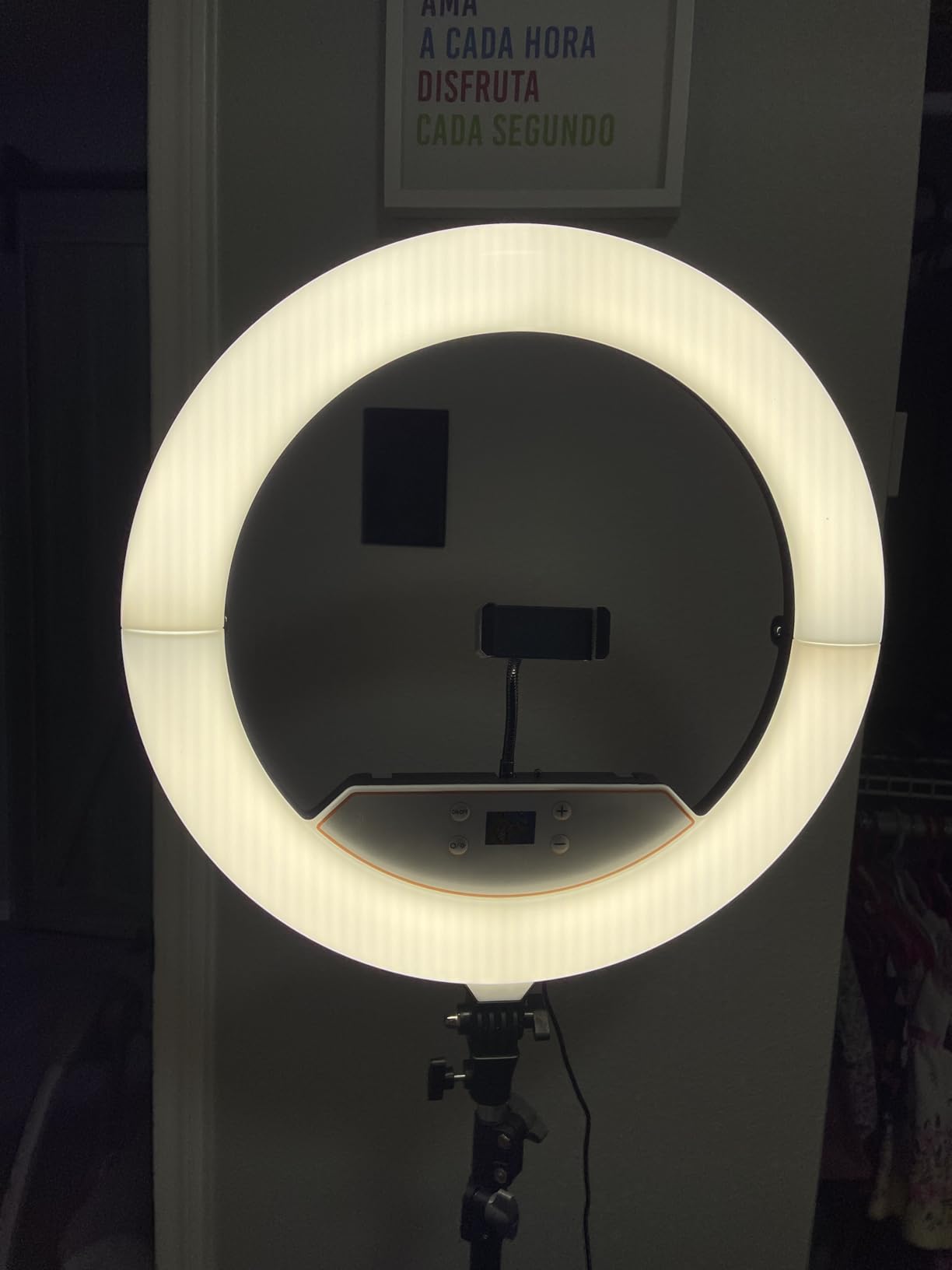 Video Conference Lighting Kit, Ring Light Clip on Laptop Monitor, 6