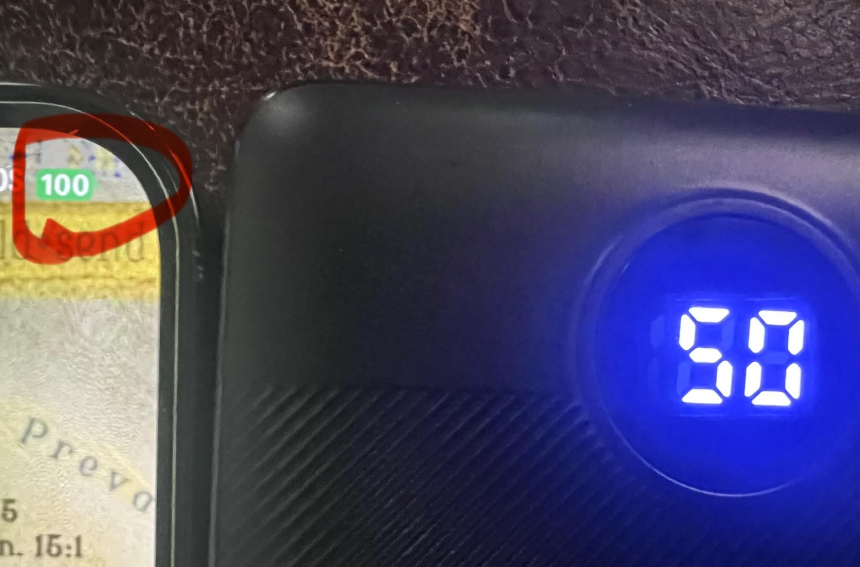 VEEKTOMX Power Bank with Built in Cables 20000mAh, Portable Charger for iPhone, USB C LED Display External Battery iPhone Charger Compatible with iPhone, iPad, Samsung and Android Devices for Travel - Customer Photo 1