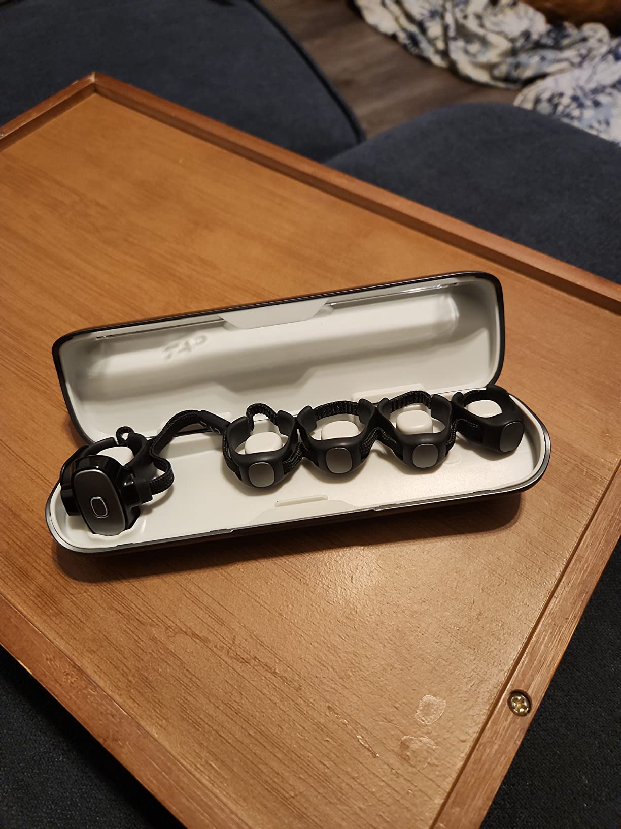 Tap Strap 2 - Wearable Keyboard, Mouse & Air Gesture Controller (Large-2021) - Customer Photo 1