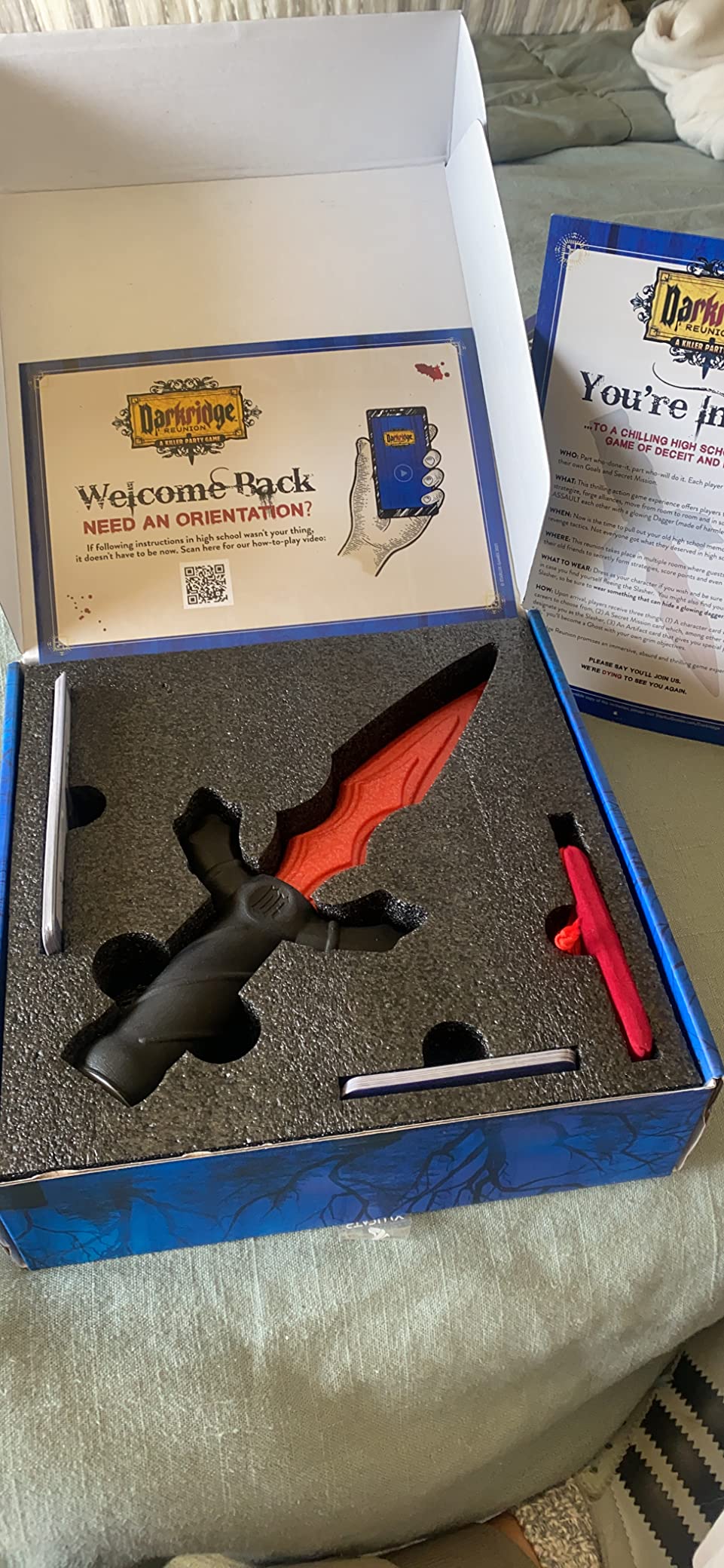 Darkridge Reunion: A High School Reunion-Themed Murder Mystery Game | for Adults & Teens, 6-12 Players | Murder Mystery Dinner Party Game | Adult Party Games | 