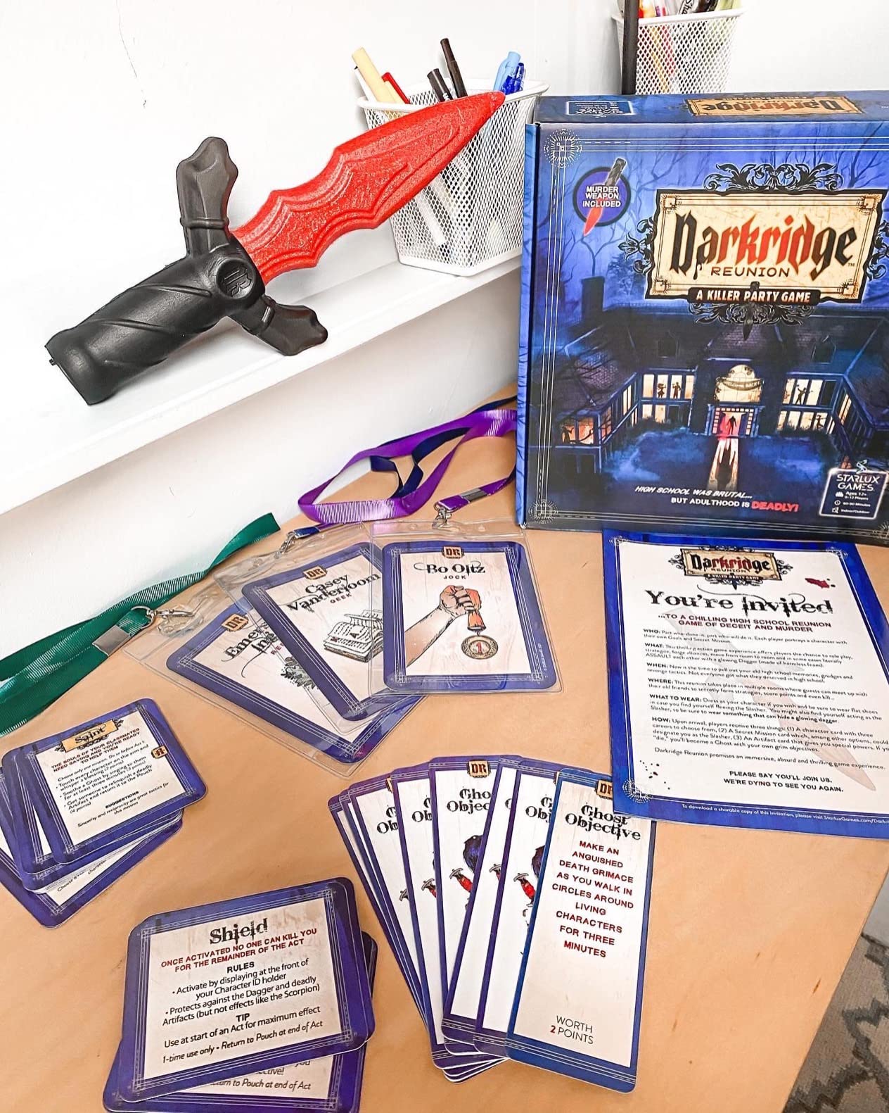 Darkridge Reunion: A High School Reunion-Themed Murder Mystery Game | for Adults & Teens, 6-12 Players | Murder Mystery Dinner Party Game | Adult Party Games | 