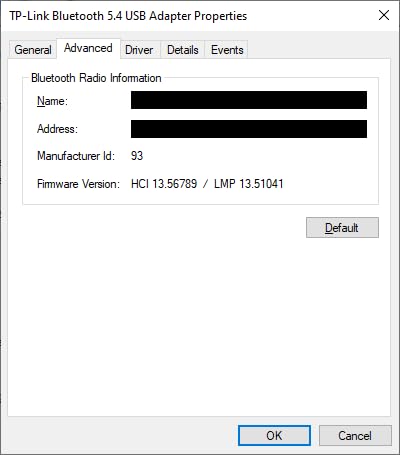 TP-Link USB Bluetooth Adapter for PC - Bluetooth 5.4 Dongle Receiver, Plug and Play, Nano Design, EDR & BLE, Supports Windows 11/10/8.1/7 for Desktop, Laptop, PS5/PS4/Xbox Controller (UB500) - Customer Photo 2