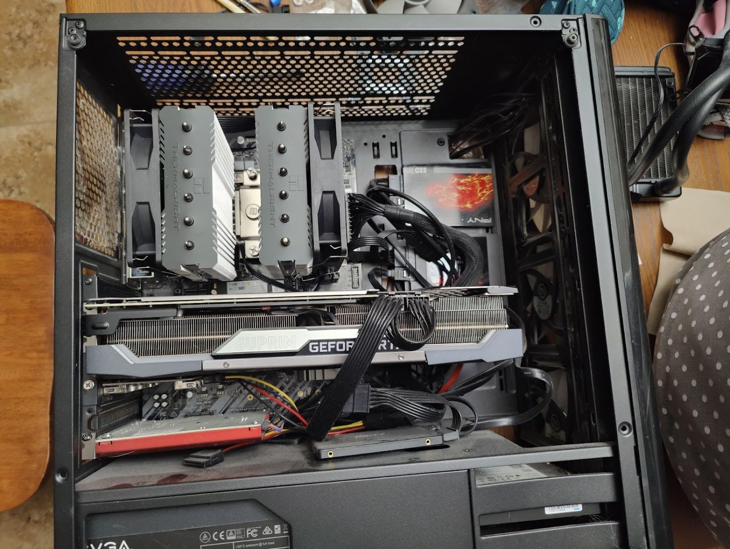Thermalright Peerless Assassin 120 SE CPU Cooler, 6 Heat Pipes AGHP Technology, Dual 120mm PWM Fans, 1550RPM Speed, for AMD:AM4 AM5/Intel LGA 1700/1150/1151/1200/1851, PC Cooler customer photo 1