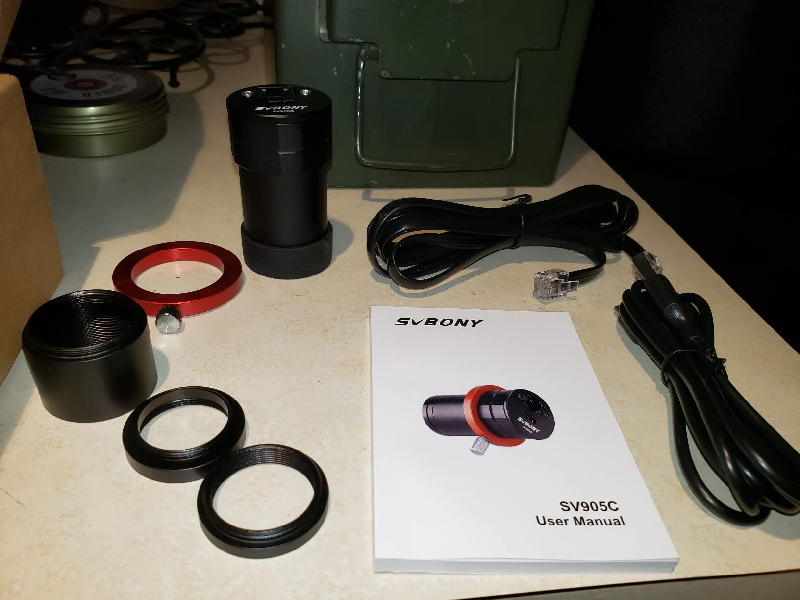 SVBONY SV905C Guide Camera, 1.23MP CMOS Sensor, 1.25