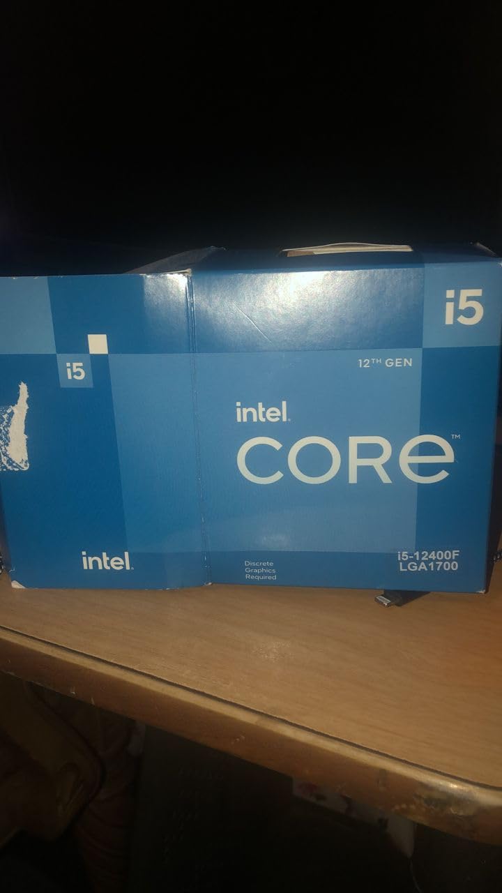 Intel Core i5-12400F Desktop Processor 6 Cores up to 4.4 GHz LGA1700 600 Series Chipset 117W customer photo 1