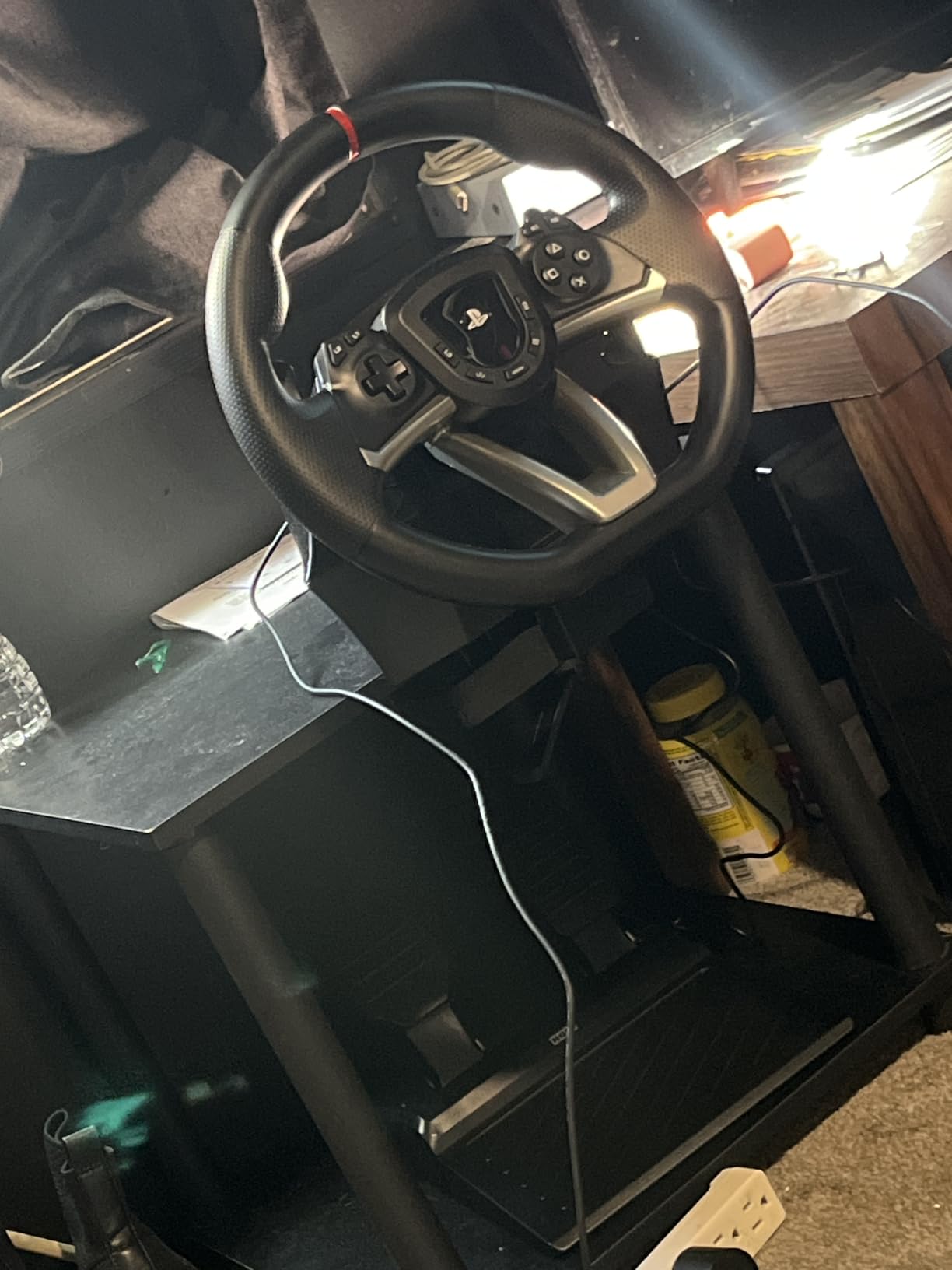 HORI Racing Wheel Apex for Playstation 5, PlayStation 4 and PC - Officially Licensed by Sony - Compatible with Gran Turismo 7 - Customer Photo 4