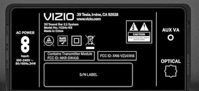 VIZIO V-Series 2.0 Compact Sound Bar with Dolby Audio, DTS:X, Bluetooth V20x-J8 - Customer Photo 4