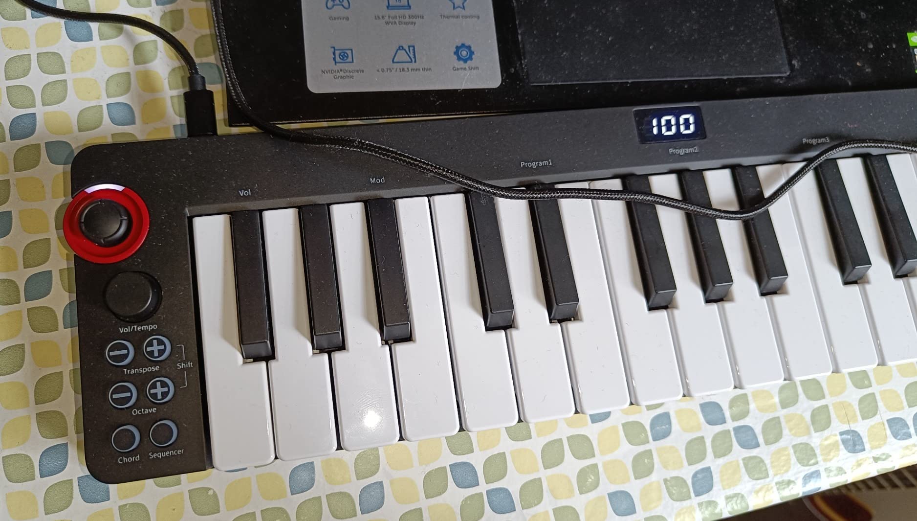 Novation FLkey Mini - Portable 25-Key, USB, MIDI Keyboard Controller with FL Studio Integration for Music Production Customer Review Novation FLkey Mini - Portable 25-Key, USB, MIDI Keyboard Controller with FL Studio Integration for Music Production - Customer Photo 4