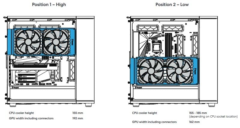Fractal Design North Charcoal Black Tempered Glass Dark - Genuine Walnut Wood Front - Glass Side Panel - Two 140mm Aspect PWM Fans Included - Type C USB - ATX Airflow Mid Tower PC Gaming Case customer photo 1