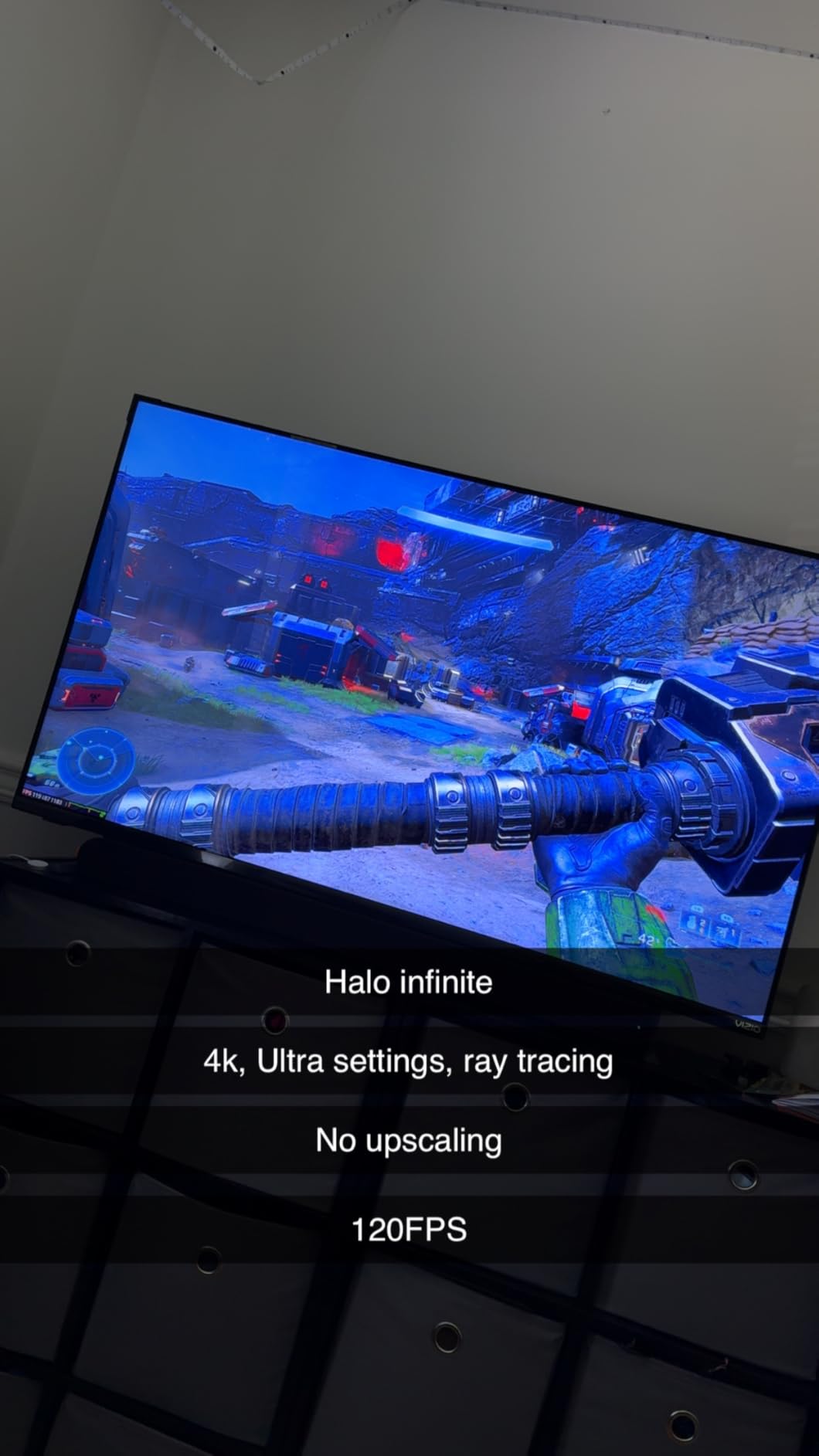 VIZIO 50-inch Quantum Pro 4K 120Hz QLED HDR10+ Smart TV with Dolby Vision, Active Full Array, 240Hz @ 1080p PC Gaming, WiFi 6E, Apple AirPlay, Chromecast Built-in, M50QXM-K01, 2023 Model - Customer Photo 2