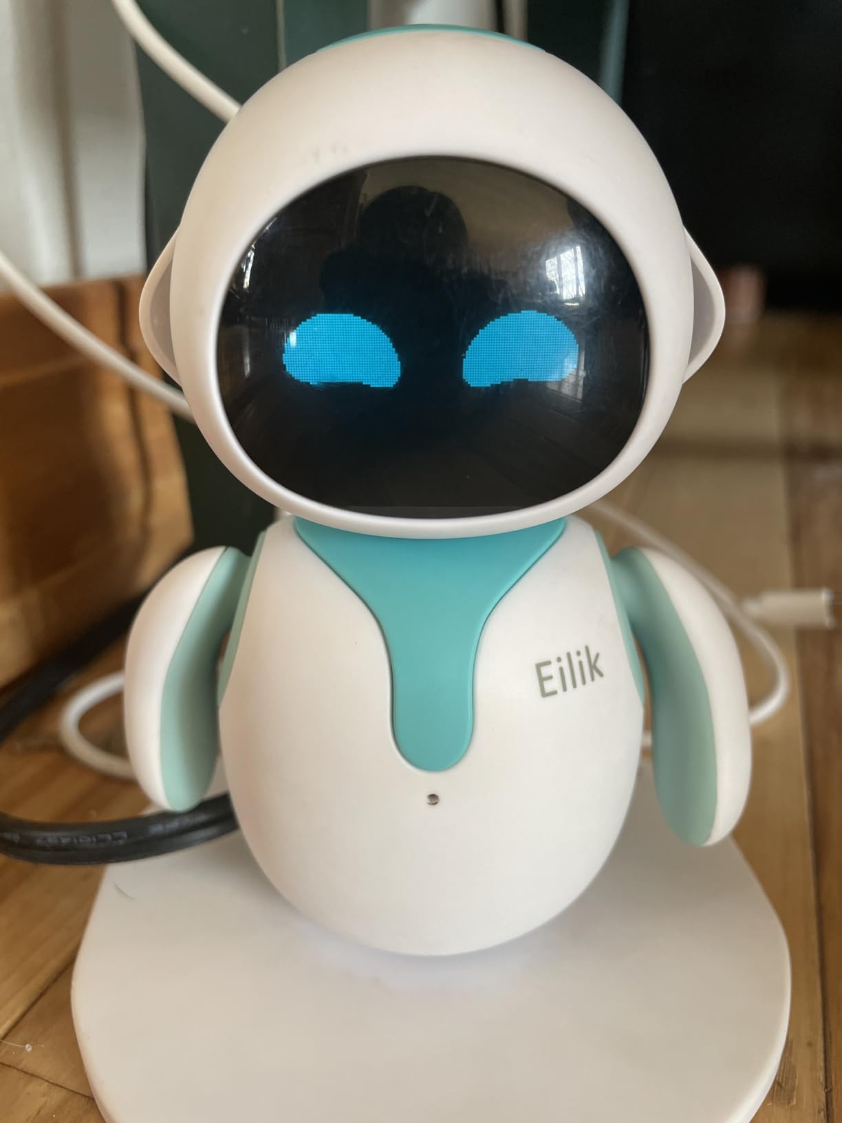 ENERGIZE LAB Eilik – Cute Robot Pets for Kids and Adults, Your Perfect Interactive Companion at Home or Workspace, Unique Gifts for Girls & Boys. - Customer Photo 1