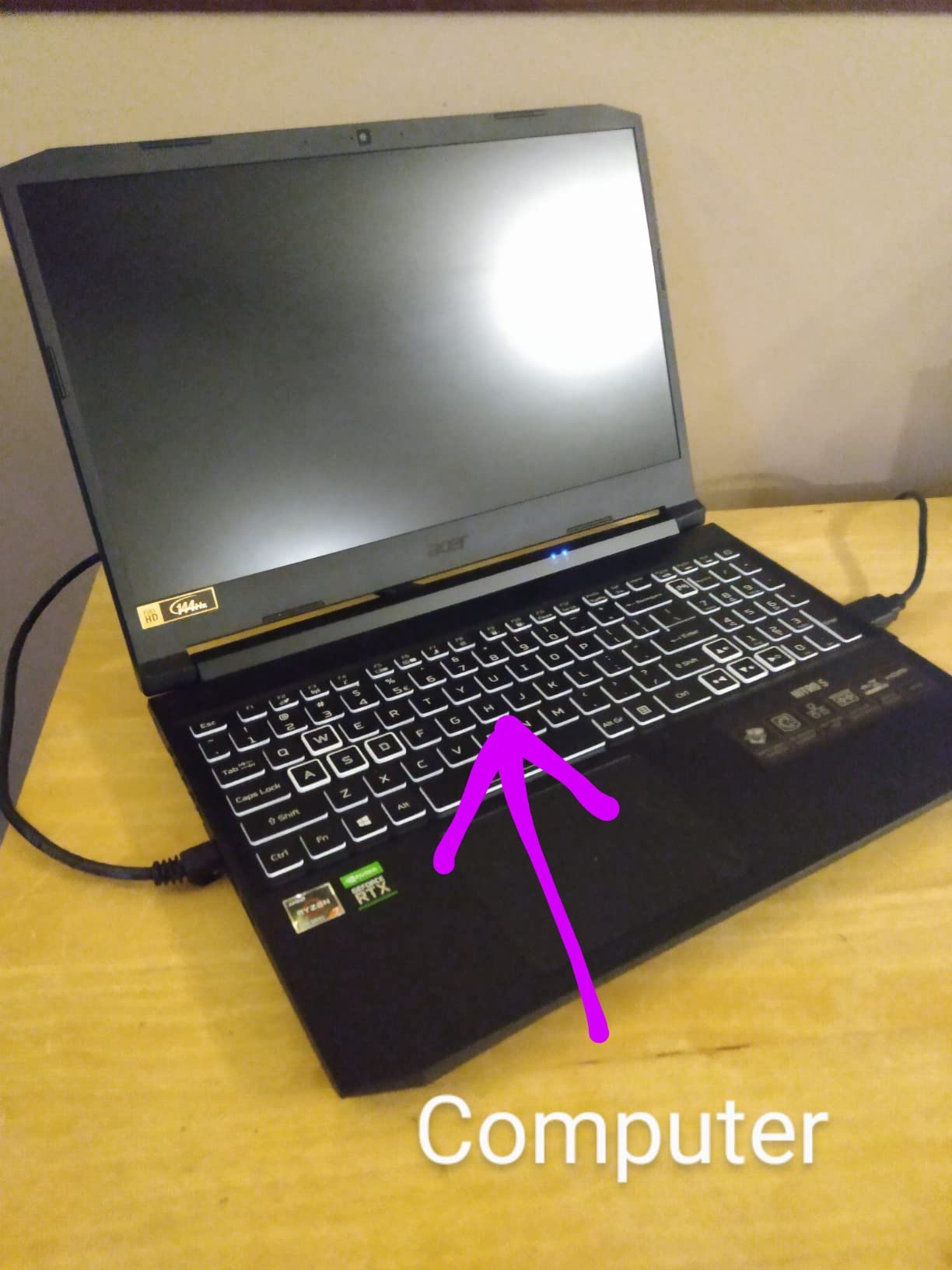 Acer Nitro 5 AN515-46-R0EQ Gaming Laptop | AMD Ryzen 7 6800H Octa-Core CPU | NVIDIA GeForce RTX 3070 Ti Laptop GPU | 15.6