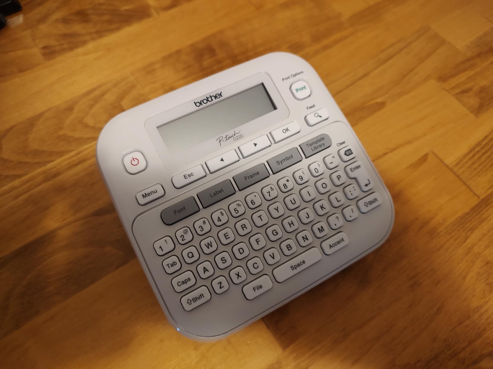 Brother P-Touch PTD220 Home/Office Everyday Label Maker | Prints TZe Label Tapes up to ~1/2 inch White - Customer Photo 2
