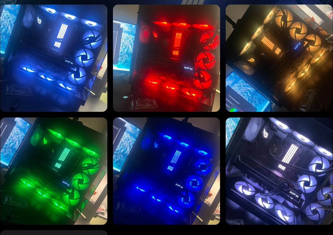 NZXT RGB & Fan Controller - AC-CRFR0-B1-6 RGB Lighting Channels - 3 Fan Channels - RGB Lighting Customization - Black - Customer Photo 2