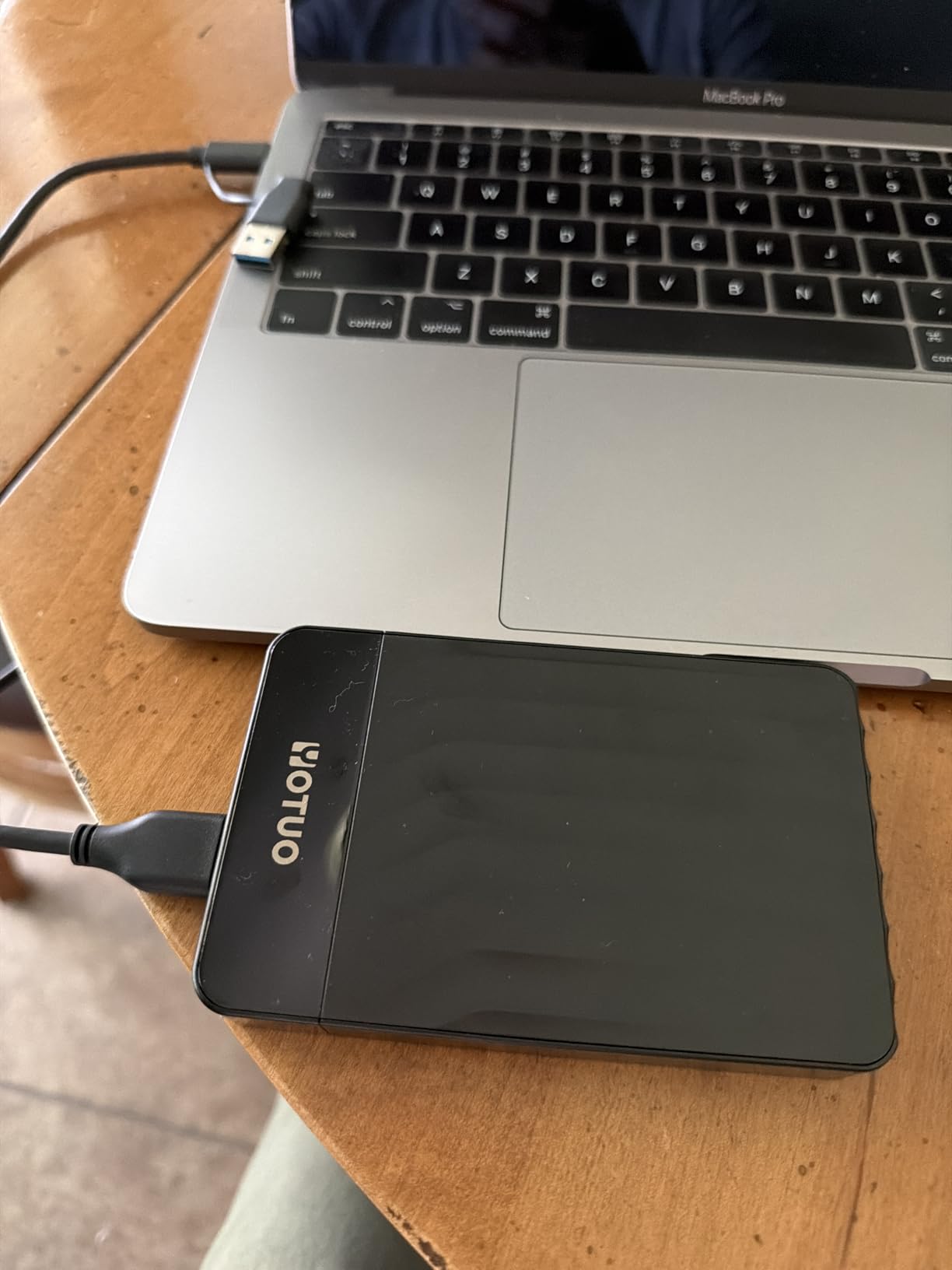 Portable External Hard Drive Storage Expansion Mobile HDD USB 3.0 USB-C for PC, Mac, Desktop, Laptop, PS4, PS5, Xbox One X/S, Xbox 360, Xbox Series X/S, Office & Game (Black, 1TB) - Customer Photo 2