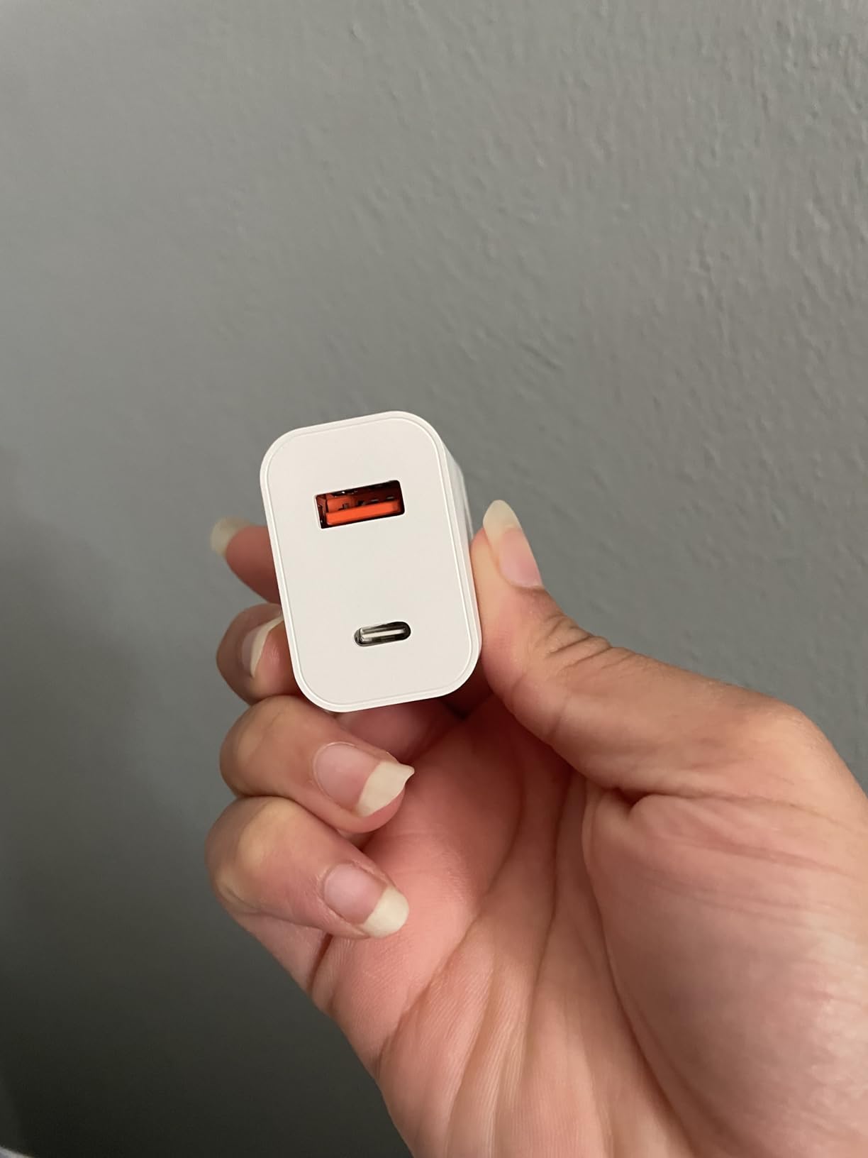 [4 Pack] USB C Charger Block Fast Charging Multiport Adpater [PD 20W USB-C & QC 3.0 USB-A Port] for i Phone 17/16/15/14/13/12/11/X/8, i Pad, Galaxy, Google, Galaxy & More - Customer Photo 2