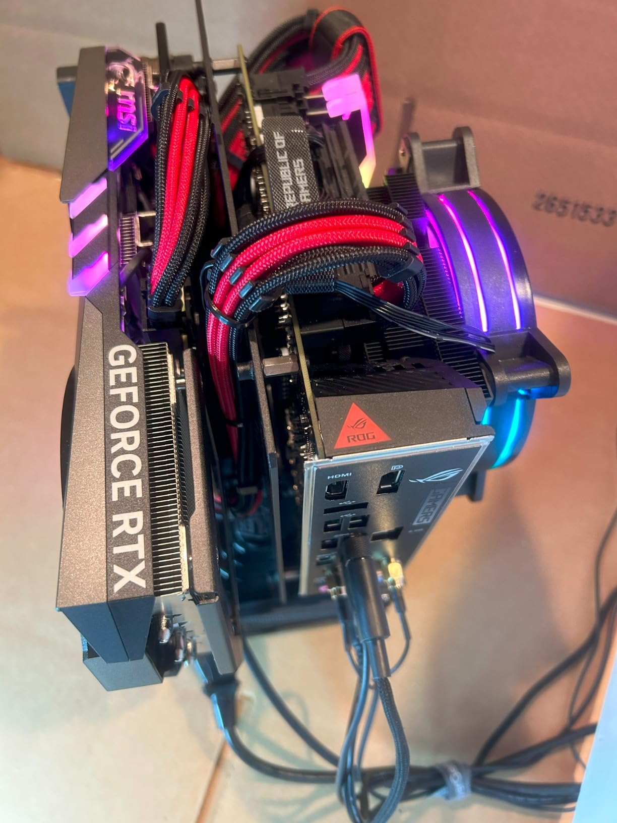 TEAMGROUP T-FORCE DELTA RGB DDR5 Ram 32GB (2x16GB) 6000MHz PC5-48000 CL30 Intel XMP 3.0 AMD Expo Compatible Desktop Memory Black FF3D532G6000HC30DC01 - Customer Photo 1