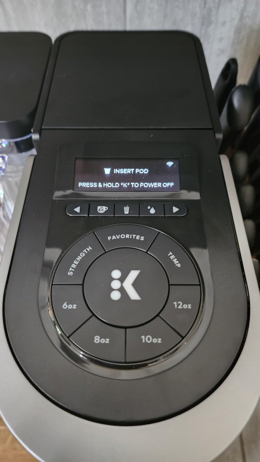 Keurig K-Supreme SMART Single Serve Coffee Maker With Wifi Compatibility, 4 Brew Sizes, And 66oz Removable Reservoir, Compatible with Alexa, Gray - Customer Photo 1