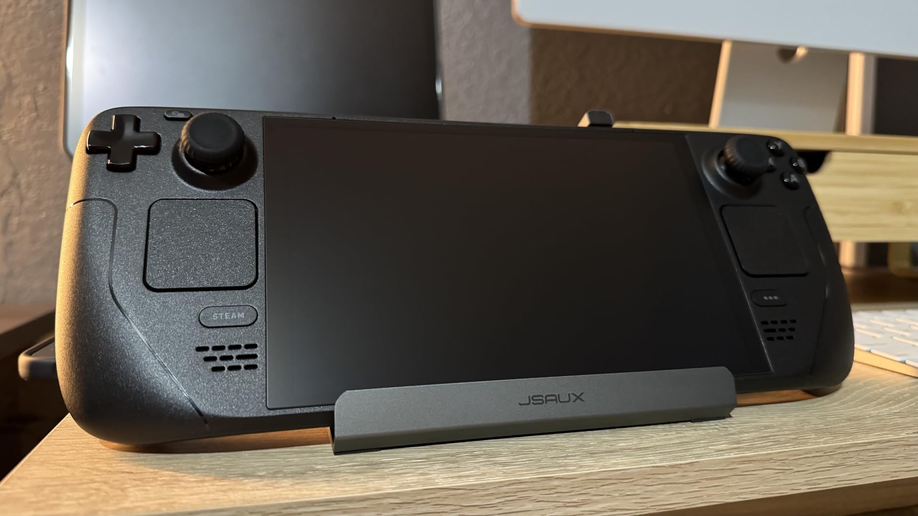 JSAUX Upgraded Docking Station 4K@120Hz for Steam Deck OLED/ROG Ally X/Legion Go (S)/MSi Claw, 6-in-1 Steam Deck Dock with HDMI 2.1, Gigabit Ethernet, 3 USB 3.0, 100W Charge for Steam Deck LCD-HB0603 - Customer Photo 1