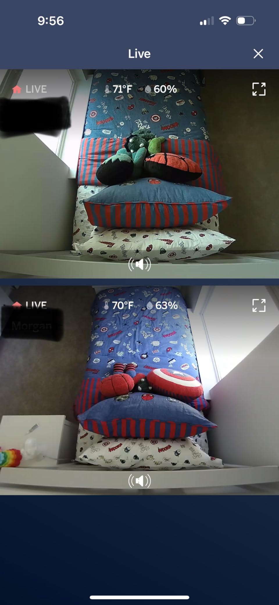 Nanit Pro Smart Baby Monitor & Flex Stand - 1080p Wi-Fi Video Camera, Sensor-Free Sleep & Breathing Motion Tracker, 2-Way Audio, Sound/Motion/Cry Notifications, Night Vision, and Breathing Band - Customer Photo 2