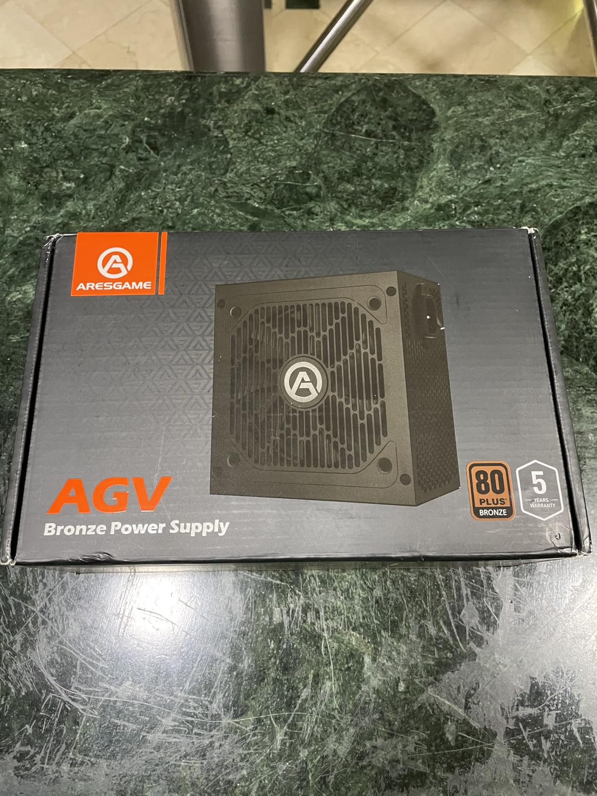 ARESGAME AGV Series 500W Power Supply, 80 Plus Bronze Certified, Non Modular Power Supply, 5 Year Warranty - Customer Photo 1