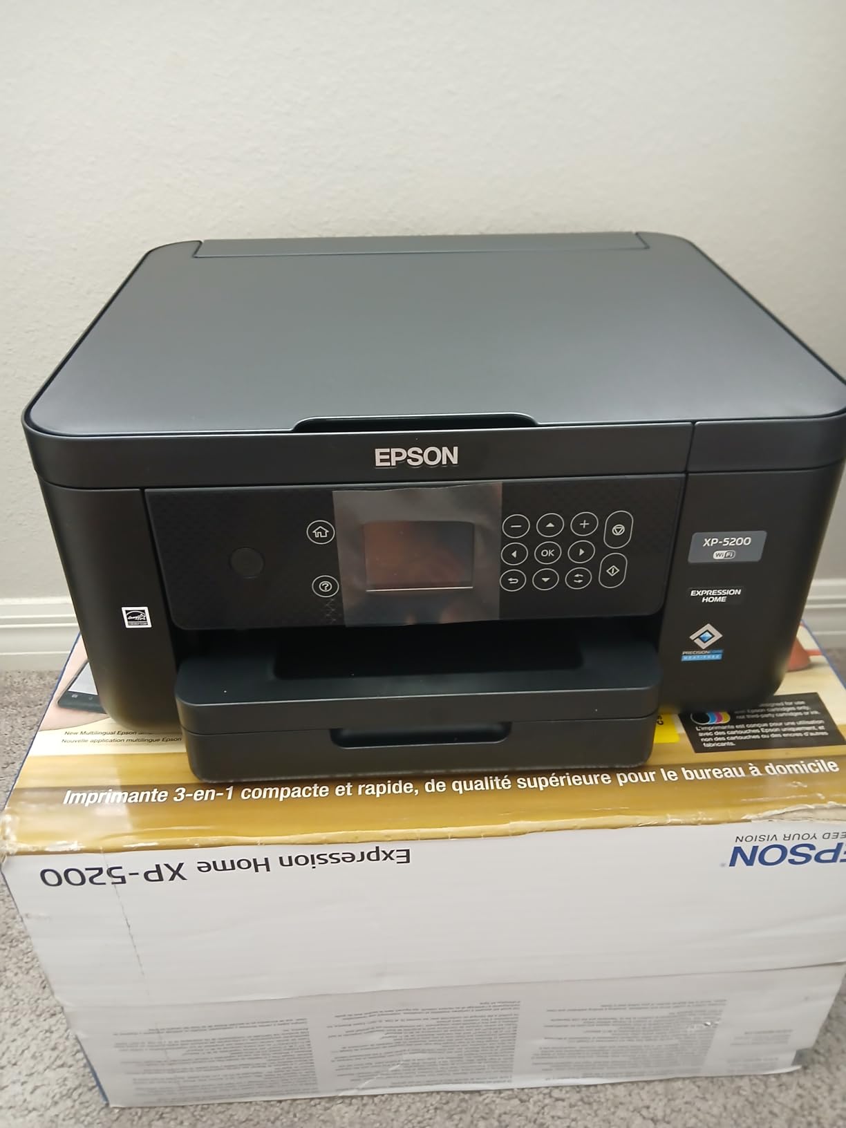 Epson Expression Home XP-4200 Wireless Color All-in-One Printer with Scan, Copy, Automatic 2-Sided Printing, Borderless Photos and 2.4